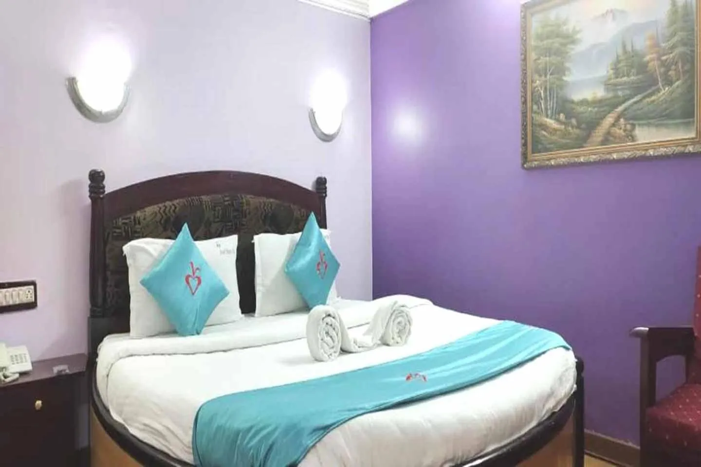 Bedroom, Bed in Hotel Mount View