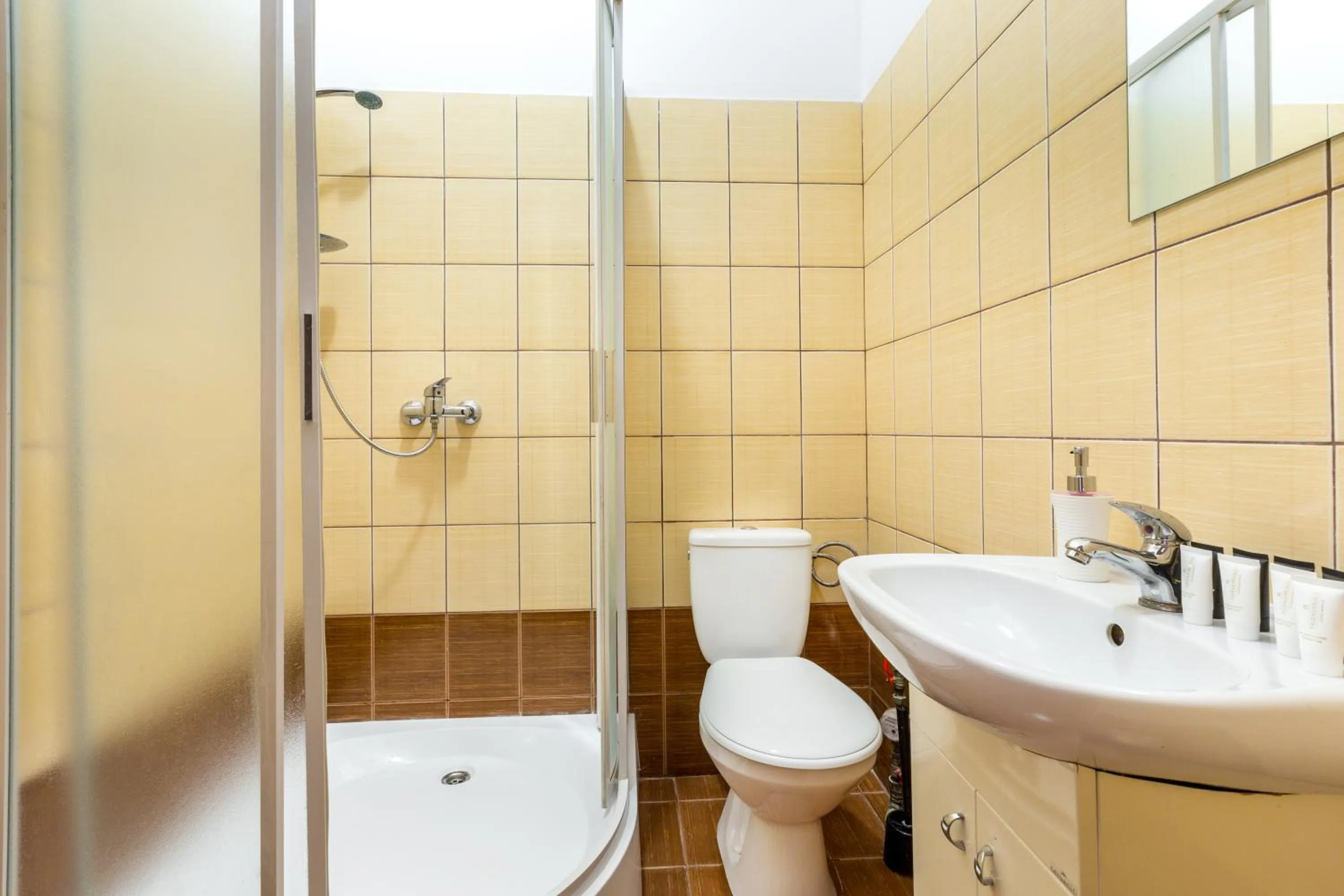 Bathroom in Wonderful Apartments in the Center of Krakow