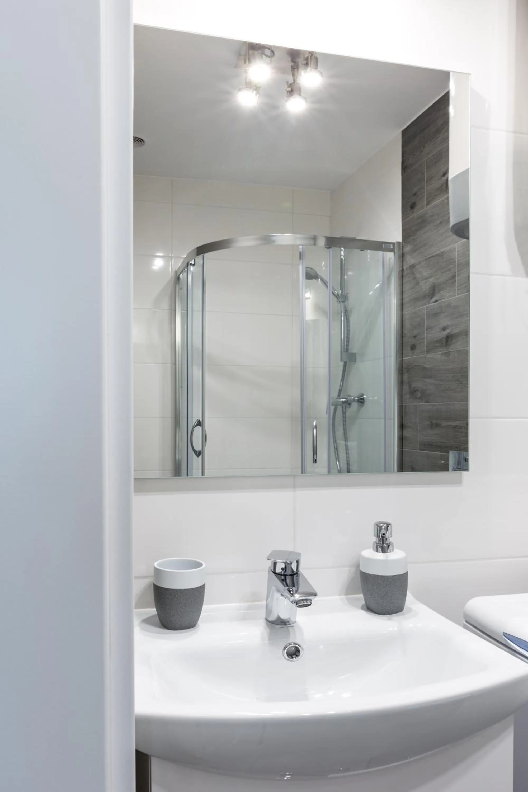 Bathroom in Wonderful Apartments in the Center of Krakow