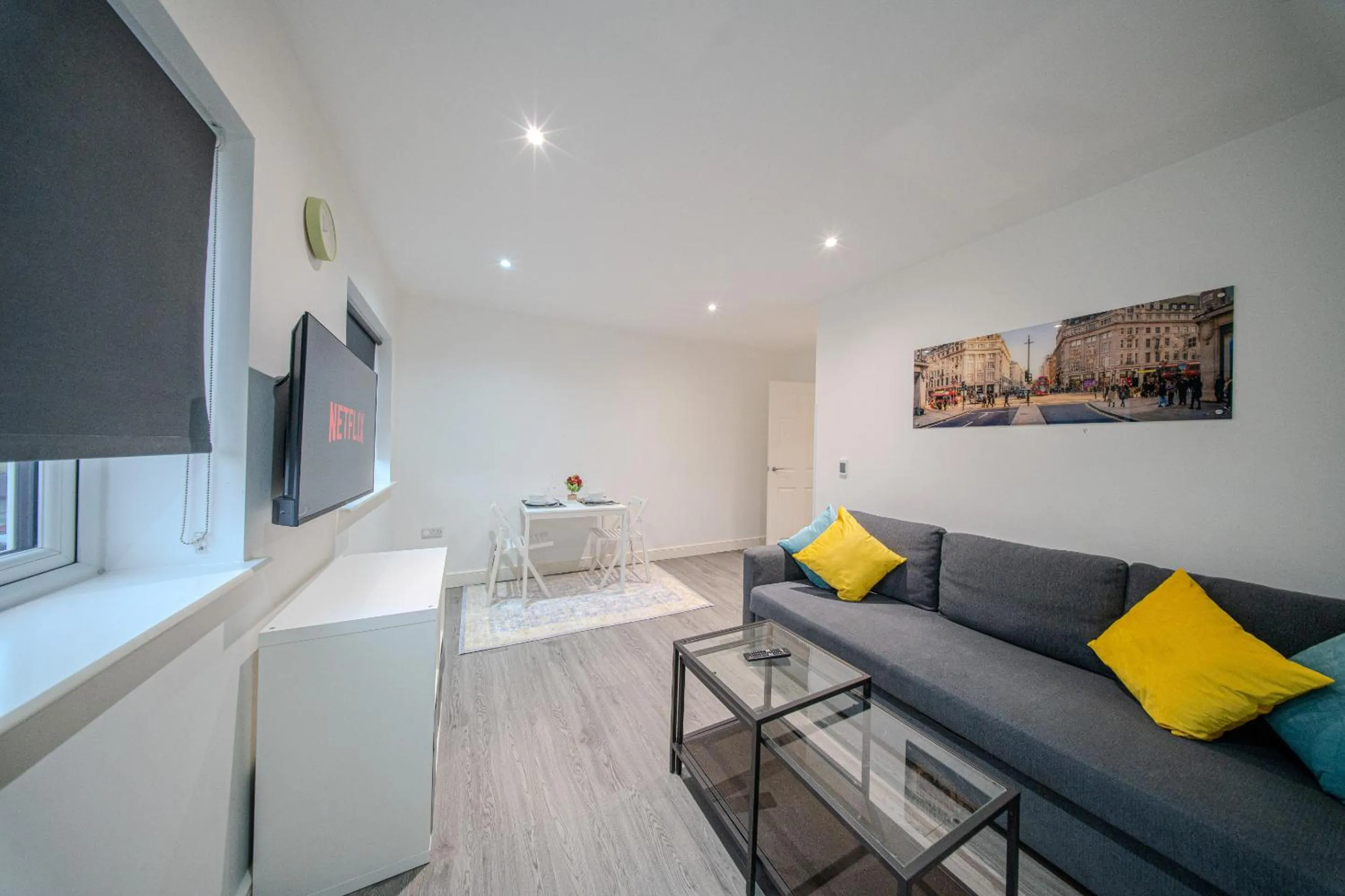 Living room in Ilford Luxury Apartments