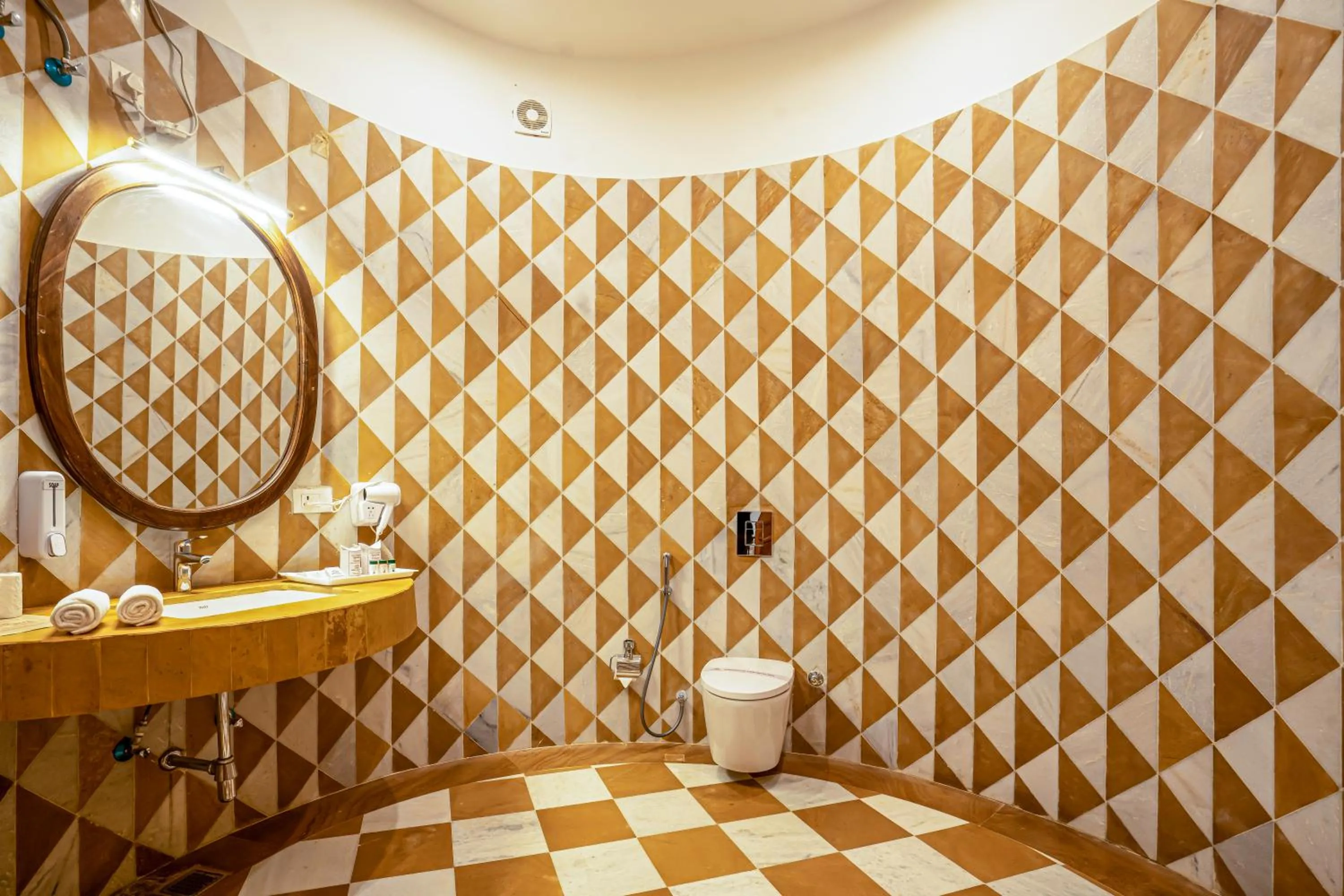 Bathroom in Marugarh Camp and Resort Jaisalmer