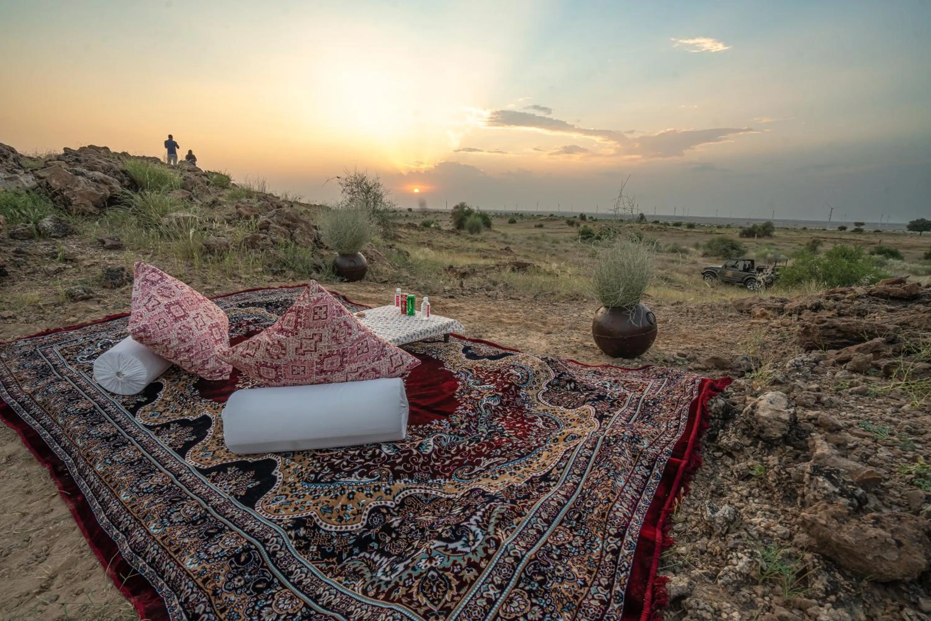 Natural landscape in Marugarh Camp and Resort Jaisalmer