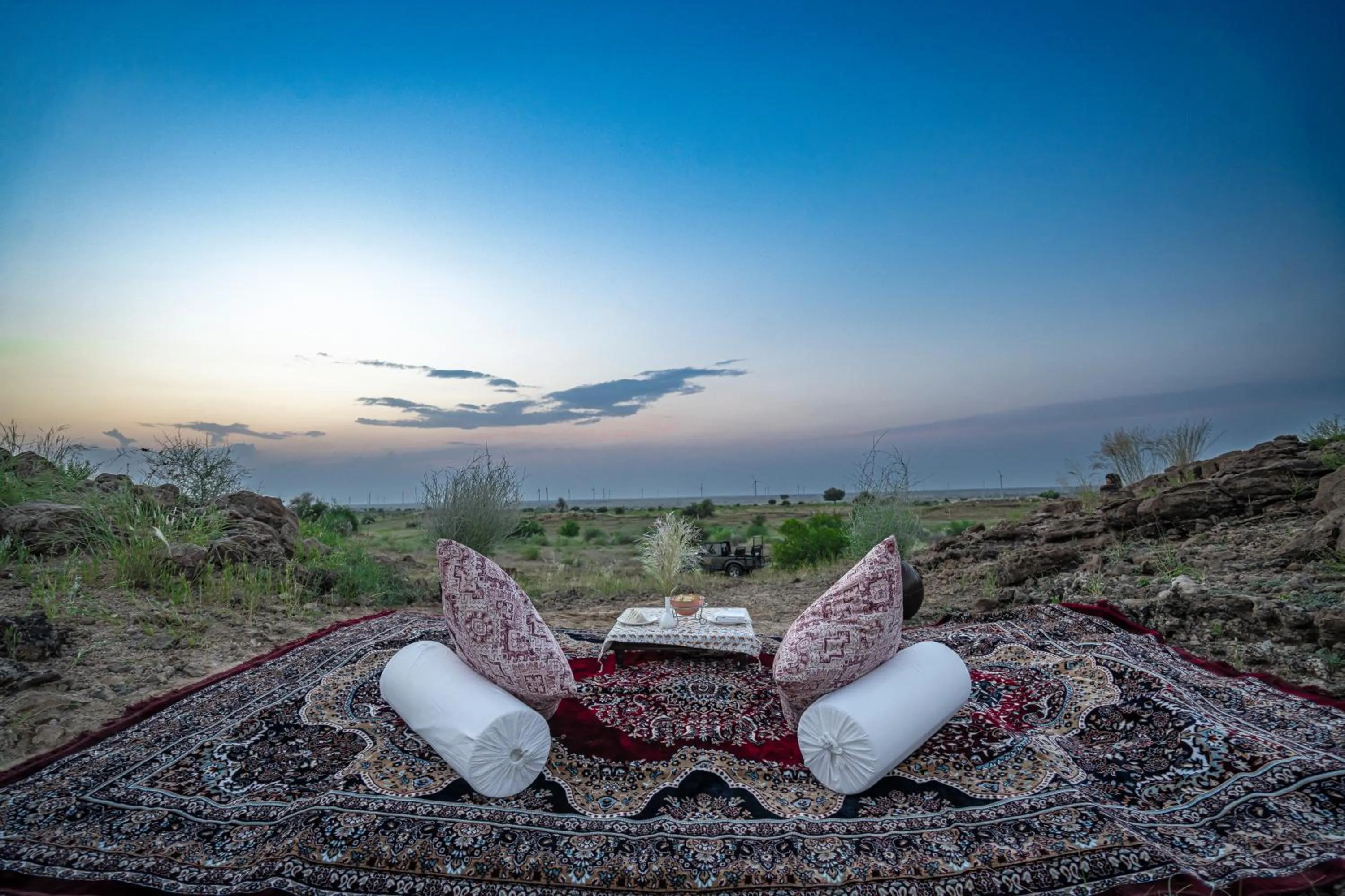 Natural landscape in Marugarh Camp and Resort Jaisalmer