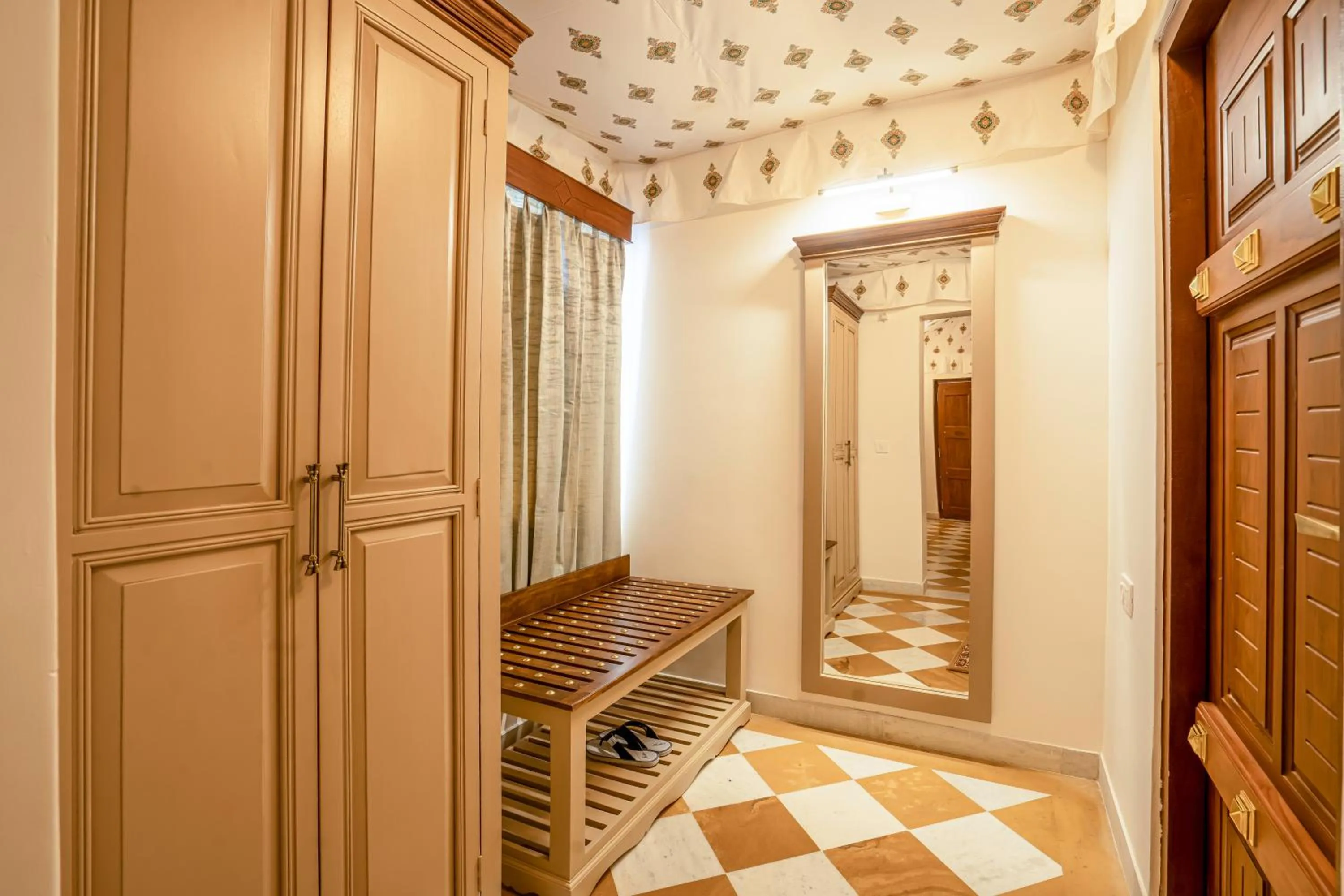 wardrobe in Marugarh Camp and Resort Jaisalmer