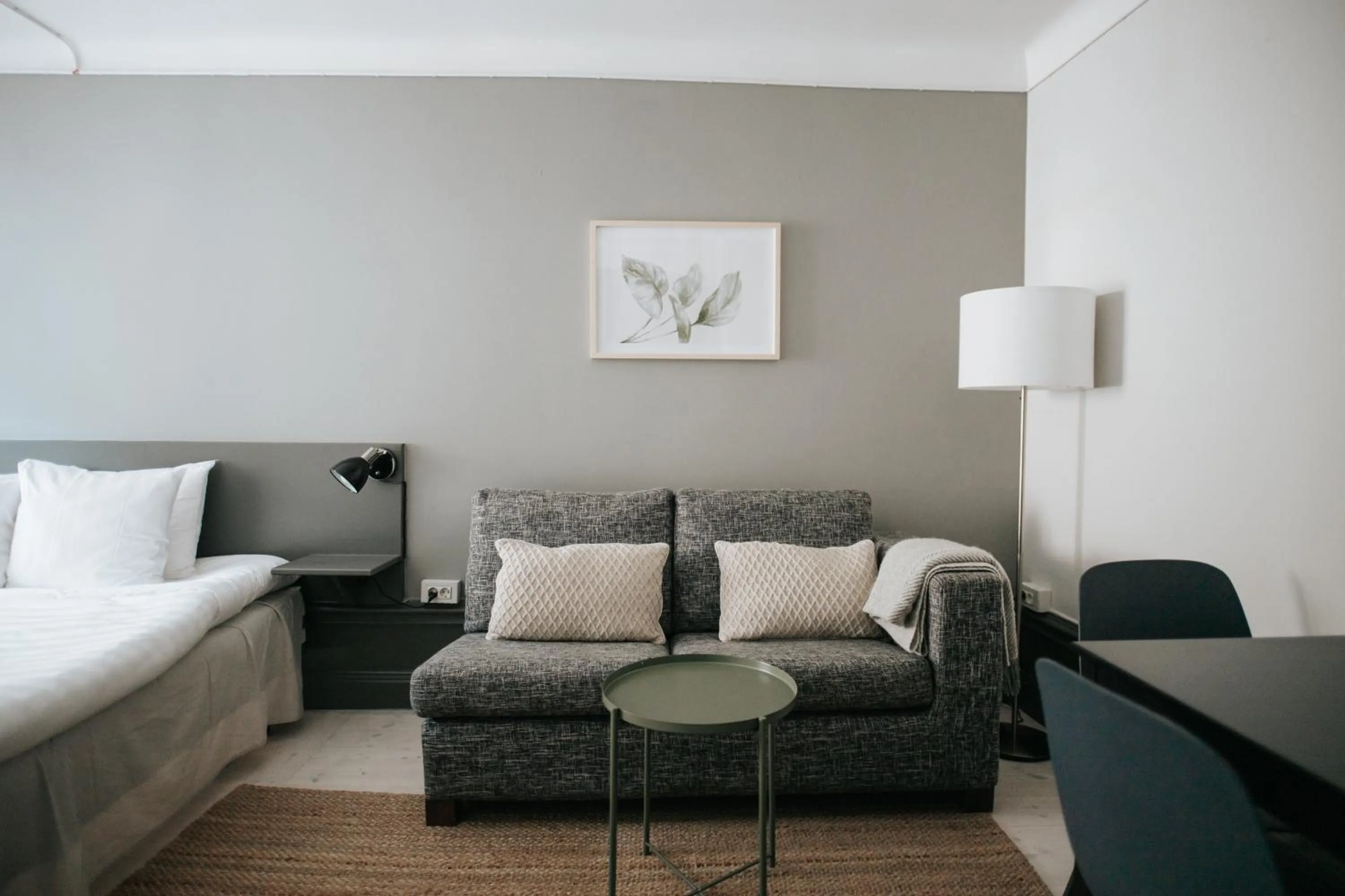 Living room, Bed in Guldgränd