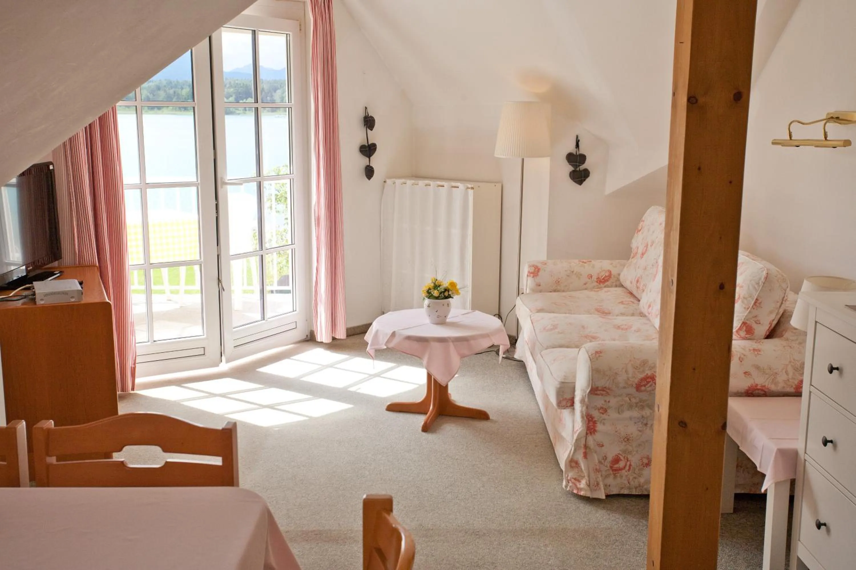 Balcony/Terrace in Seevilla Wochinz