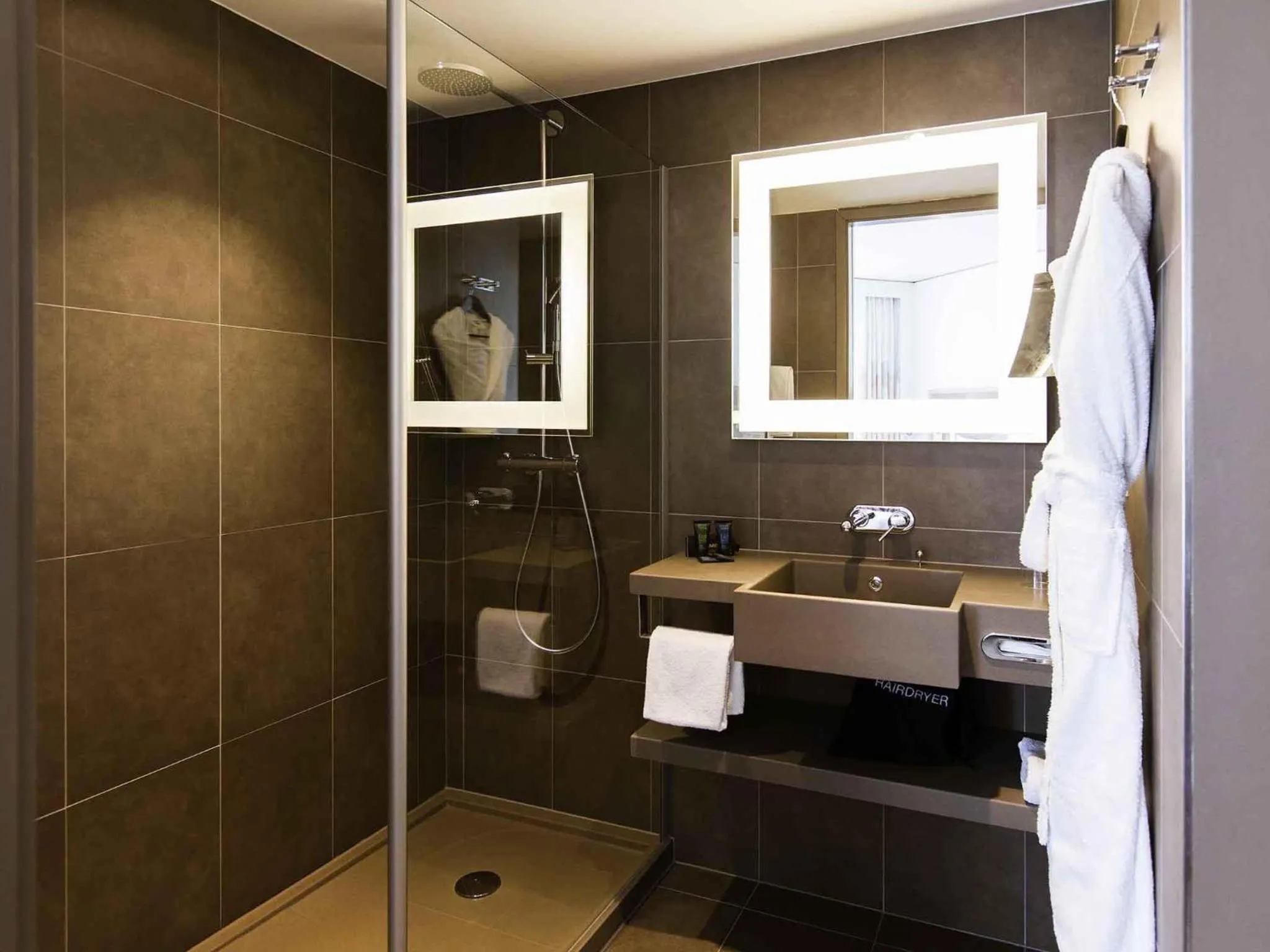 Bedroom in Novotel Basel City