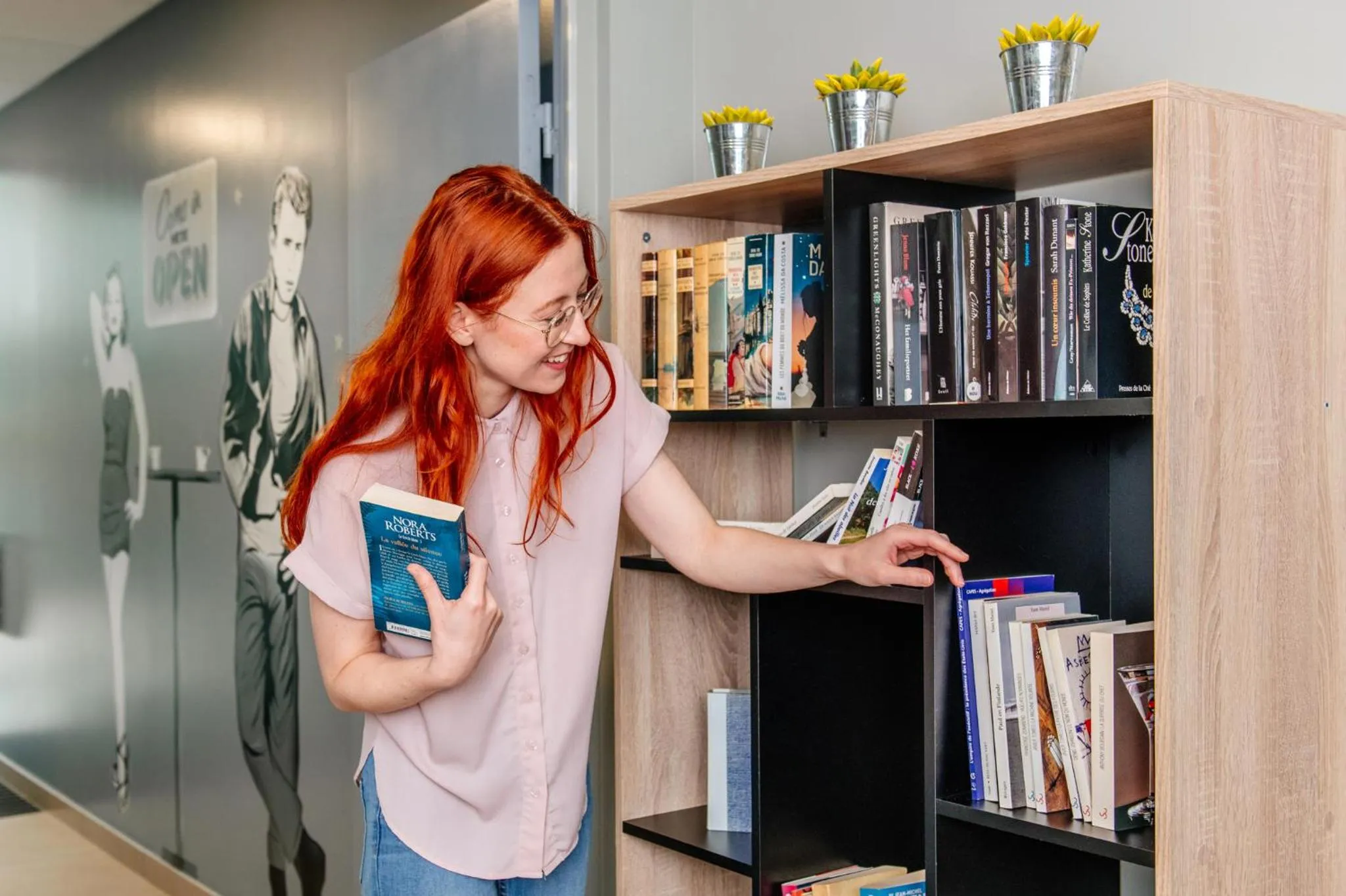 Library in Aparthotel Adagio Access Nancy Centre