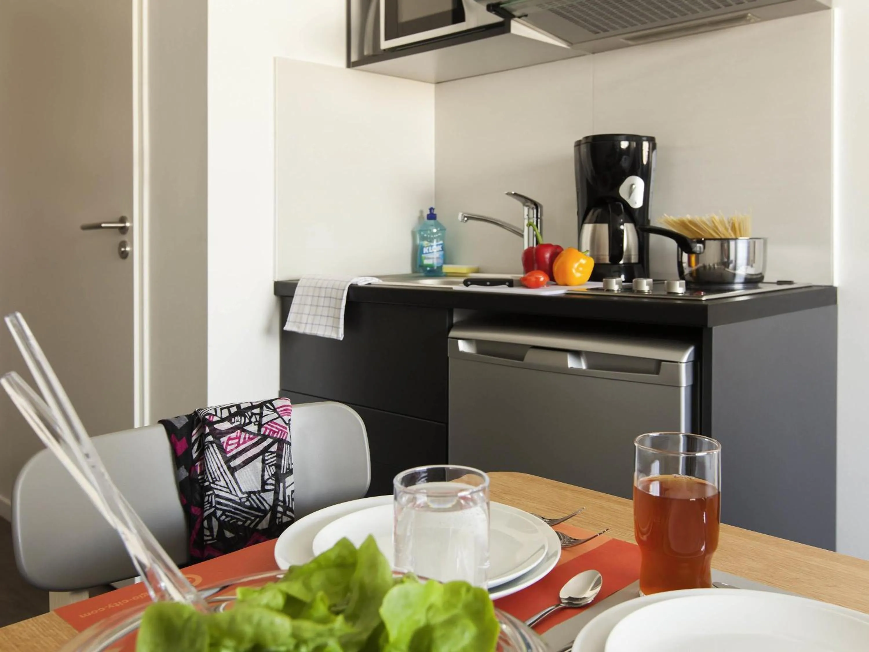 Bedroom in Aparthotel Adagio Access Nancy Centre