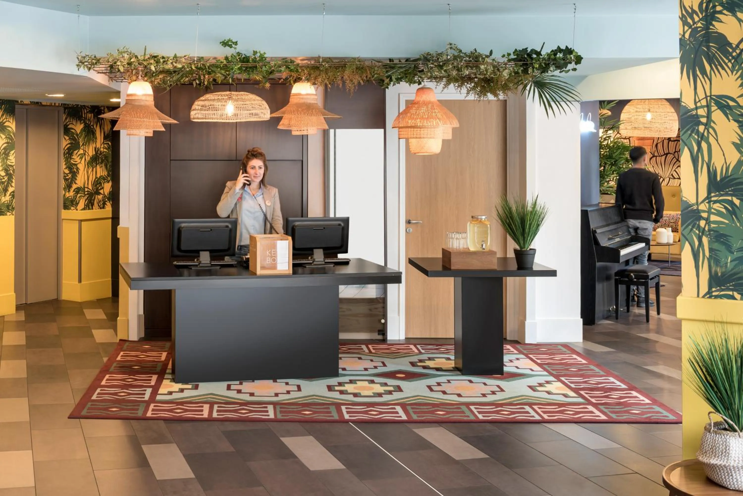 Lobby or reception in Aparthotel Adagio La Defense Courbevoie