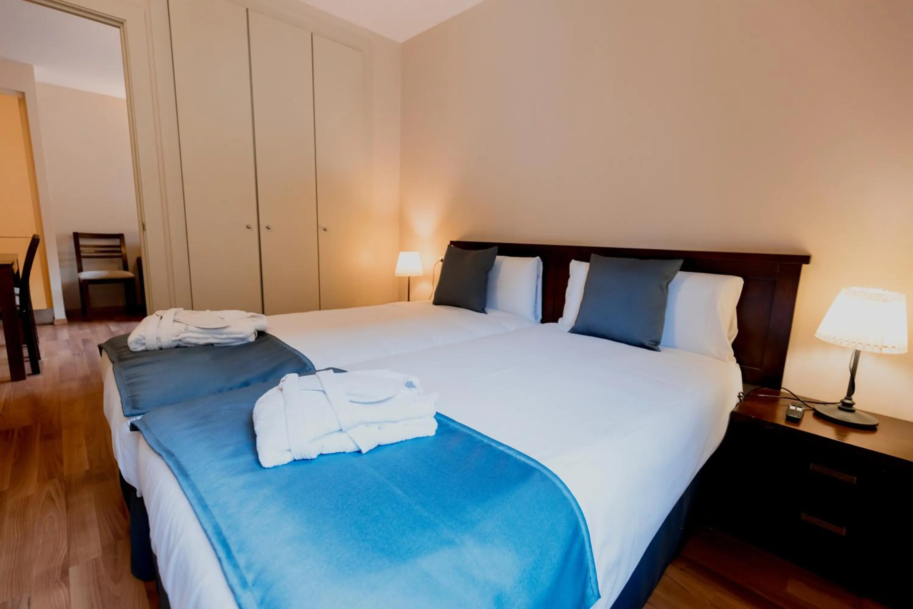 Bed in Pierre & Vacances La Merceria