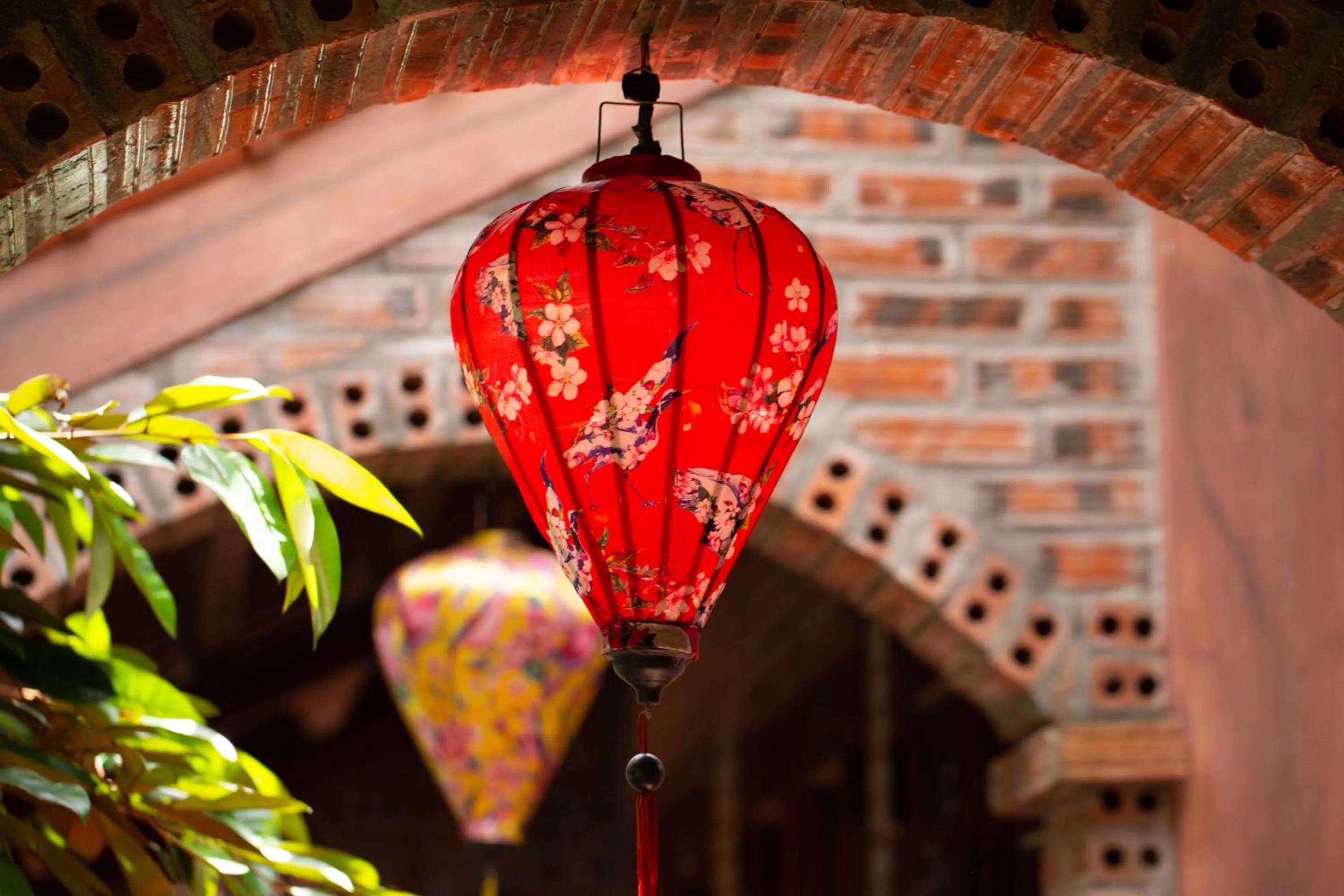 Decorative detail in Ninh Binh Family Homestay