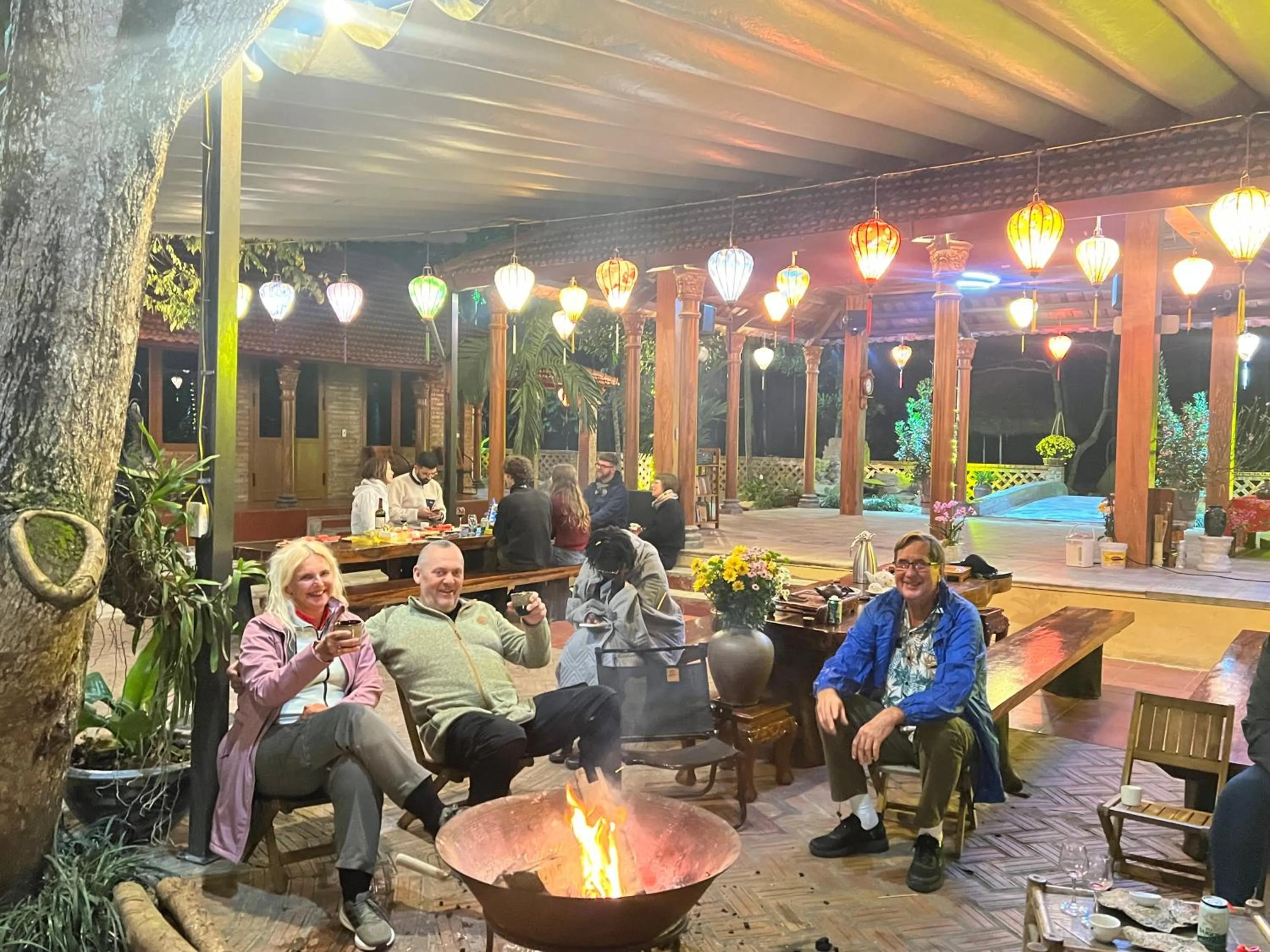 BBQ facilities in Ninh Binh Family Homestay