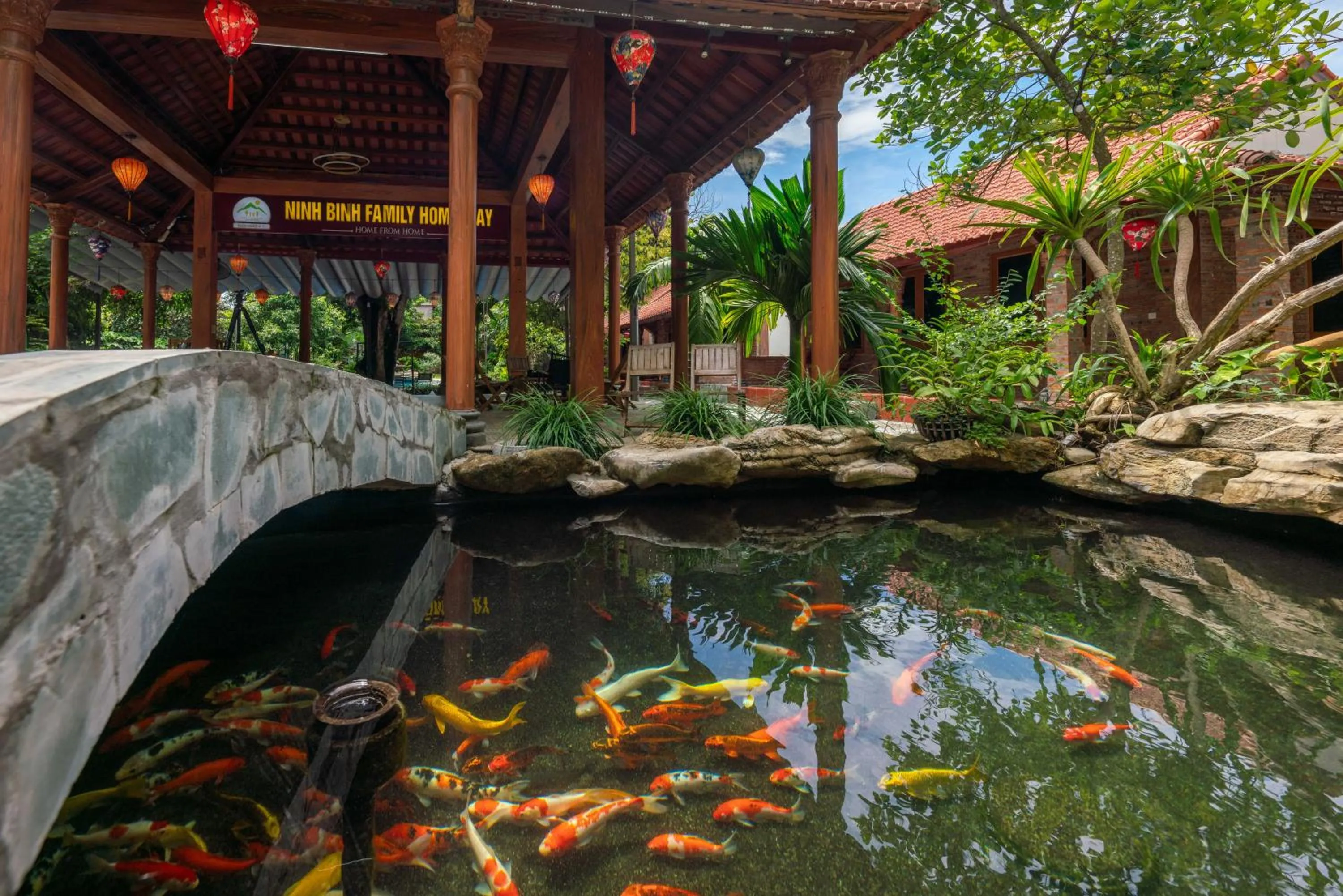Garden in Ninh Binh Family Homestay