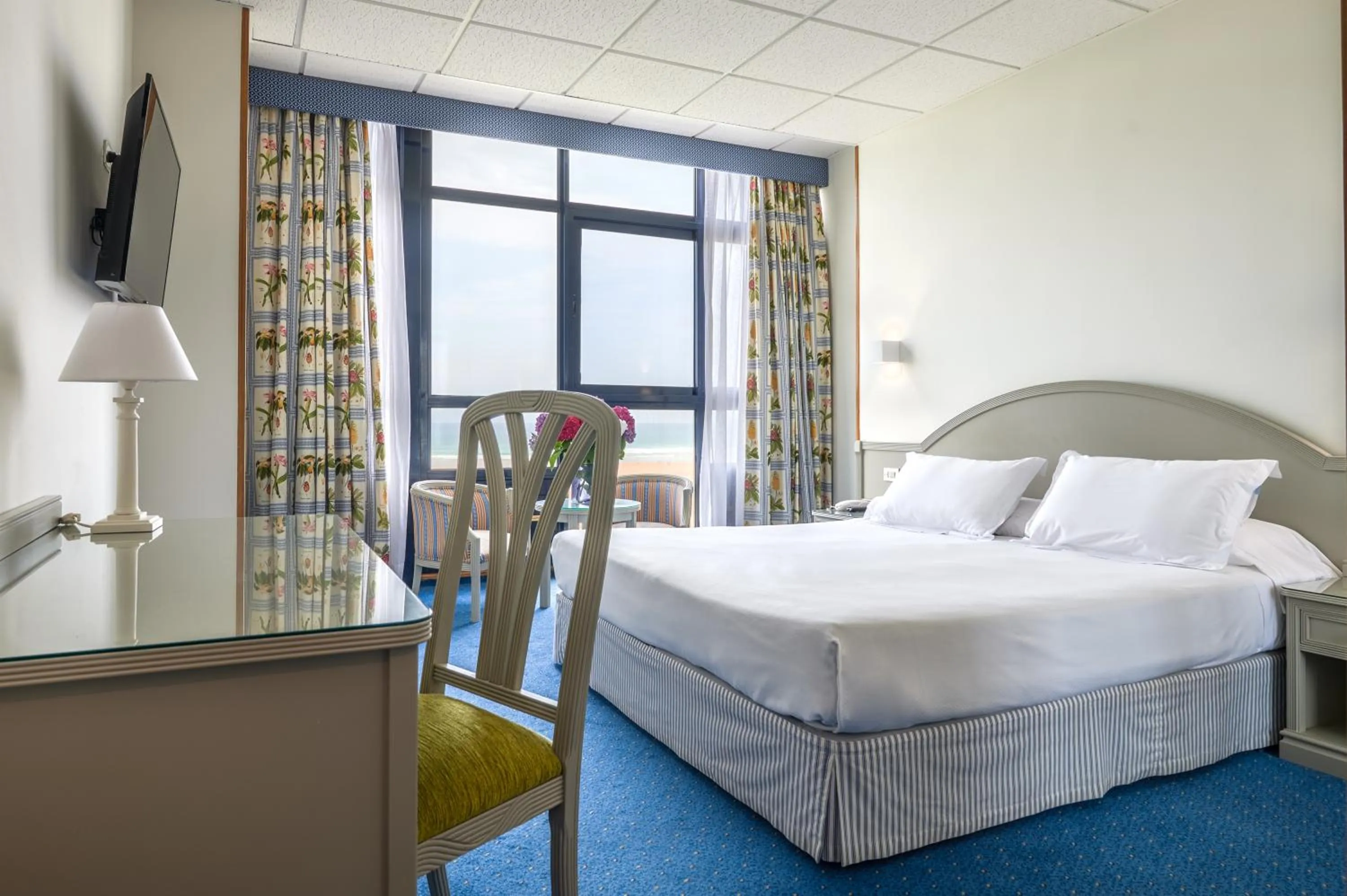 Bed in Hotel Juan de la Cosa