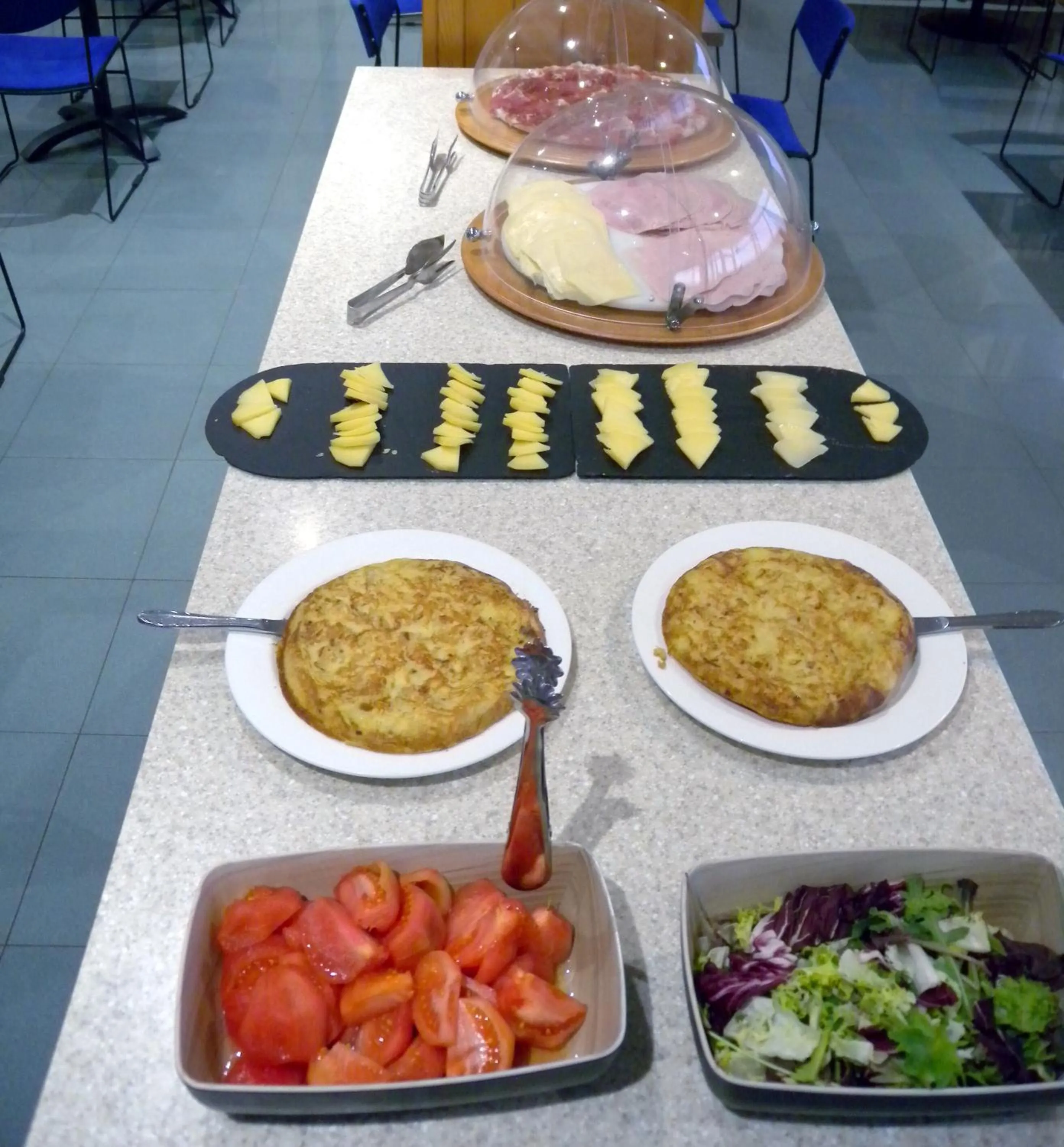 Breakfast in Hotel Juan de la Cosa