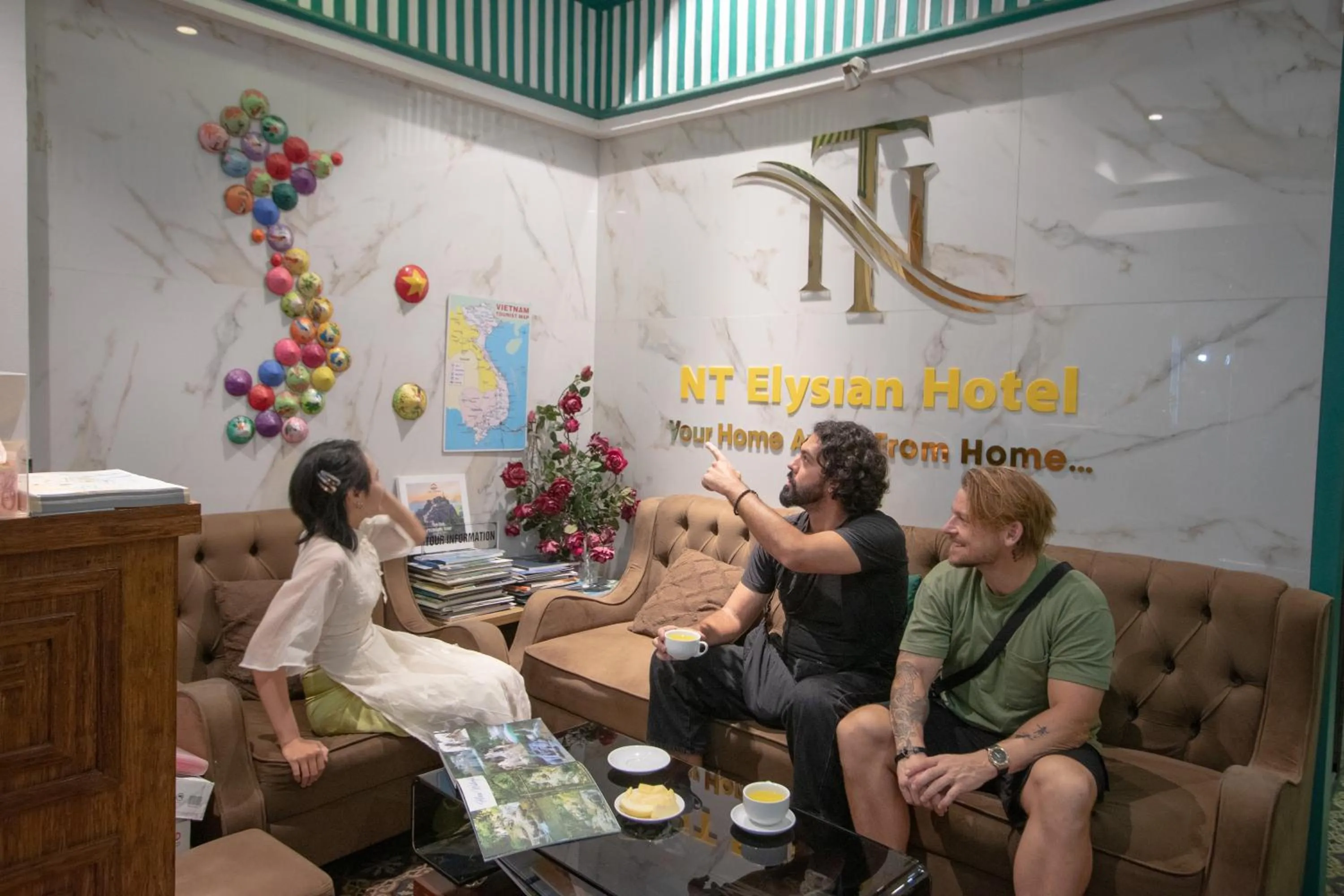 Living room in NT Elysian hotel