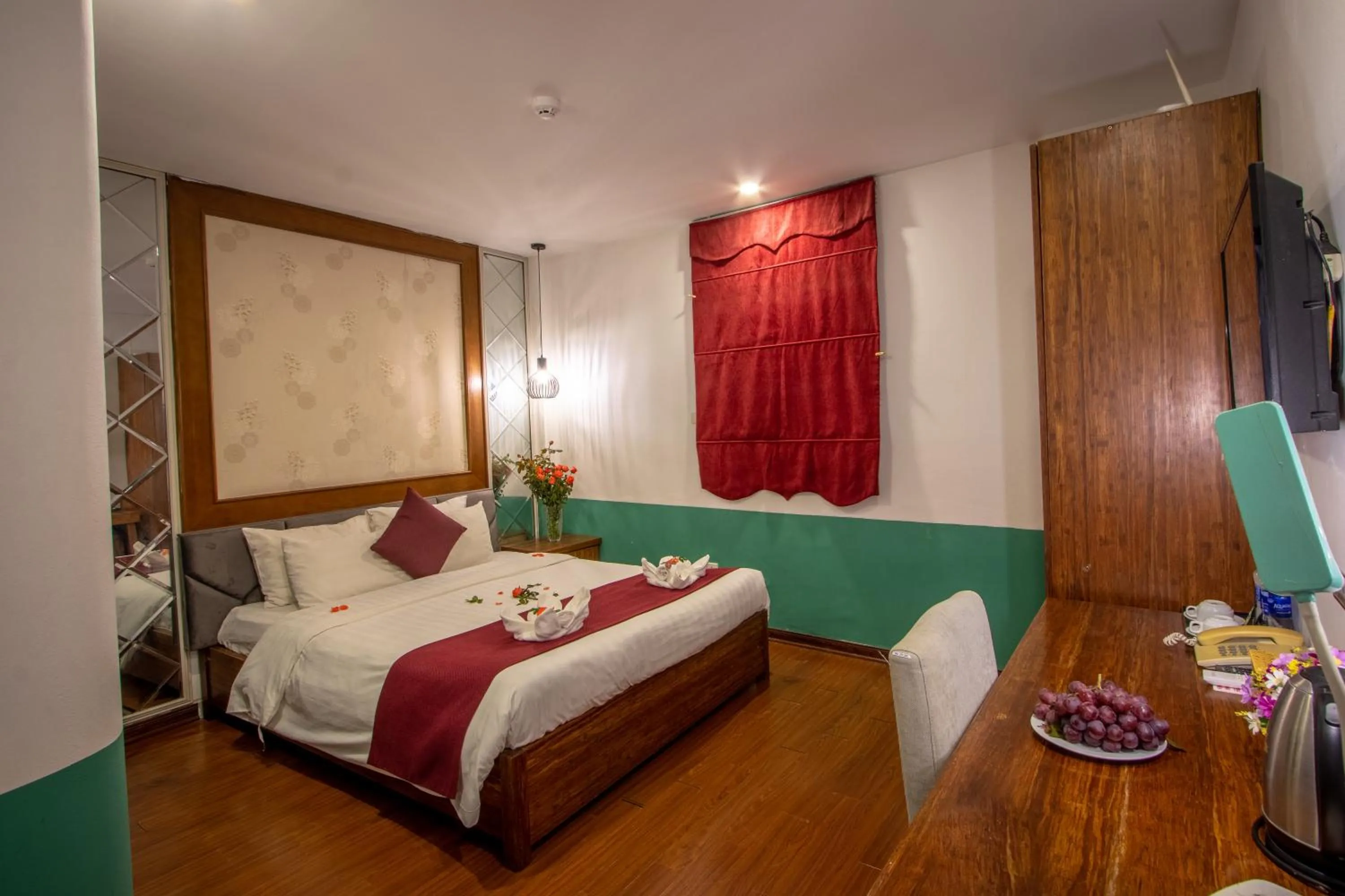 Bed in NT Elysian hotel