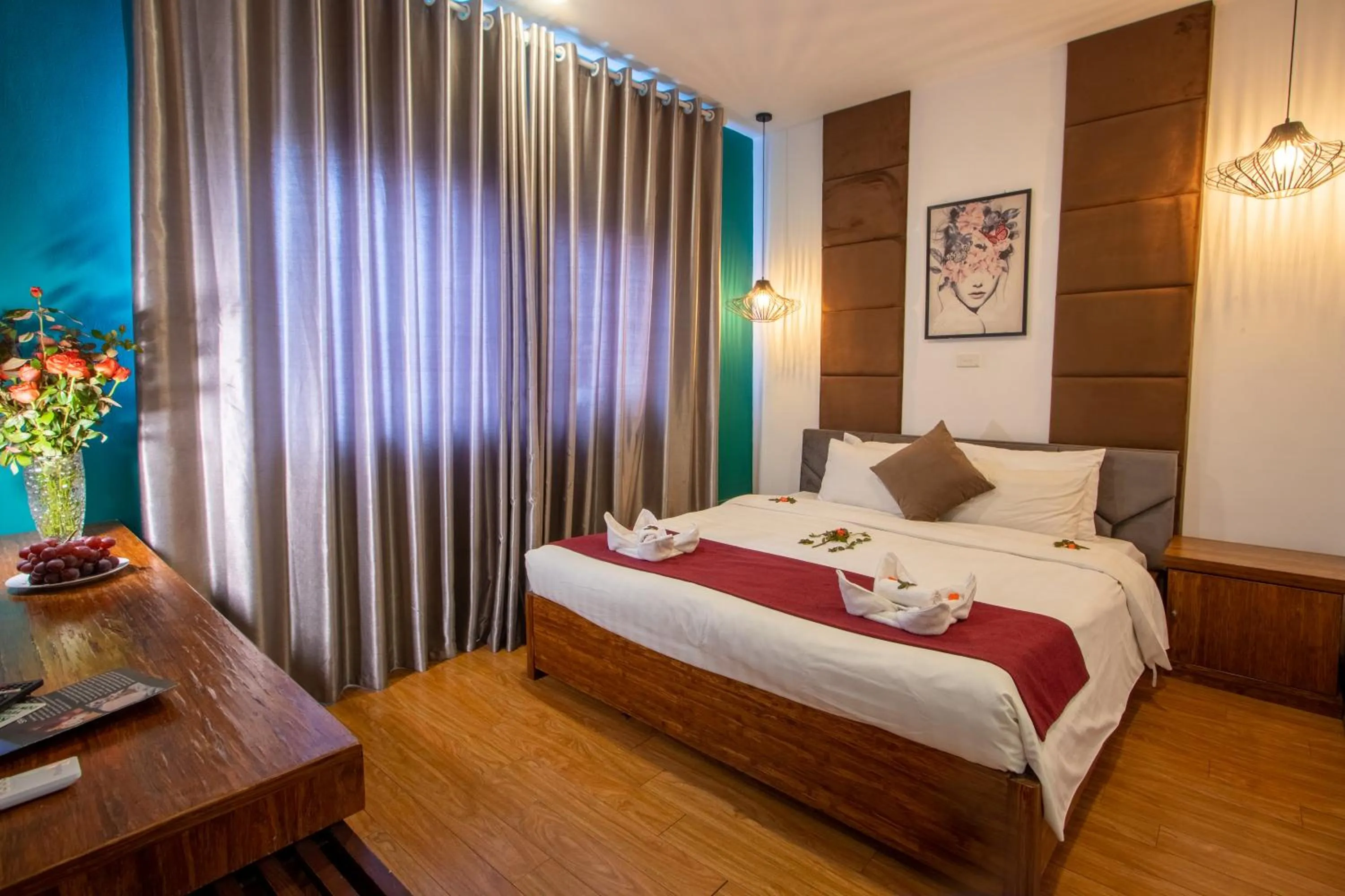 Bed in NT Elysian hotel