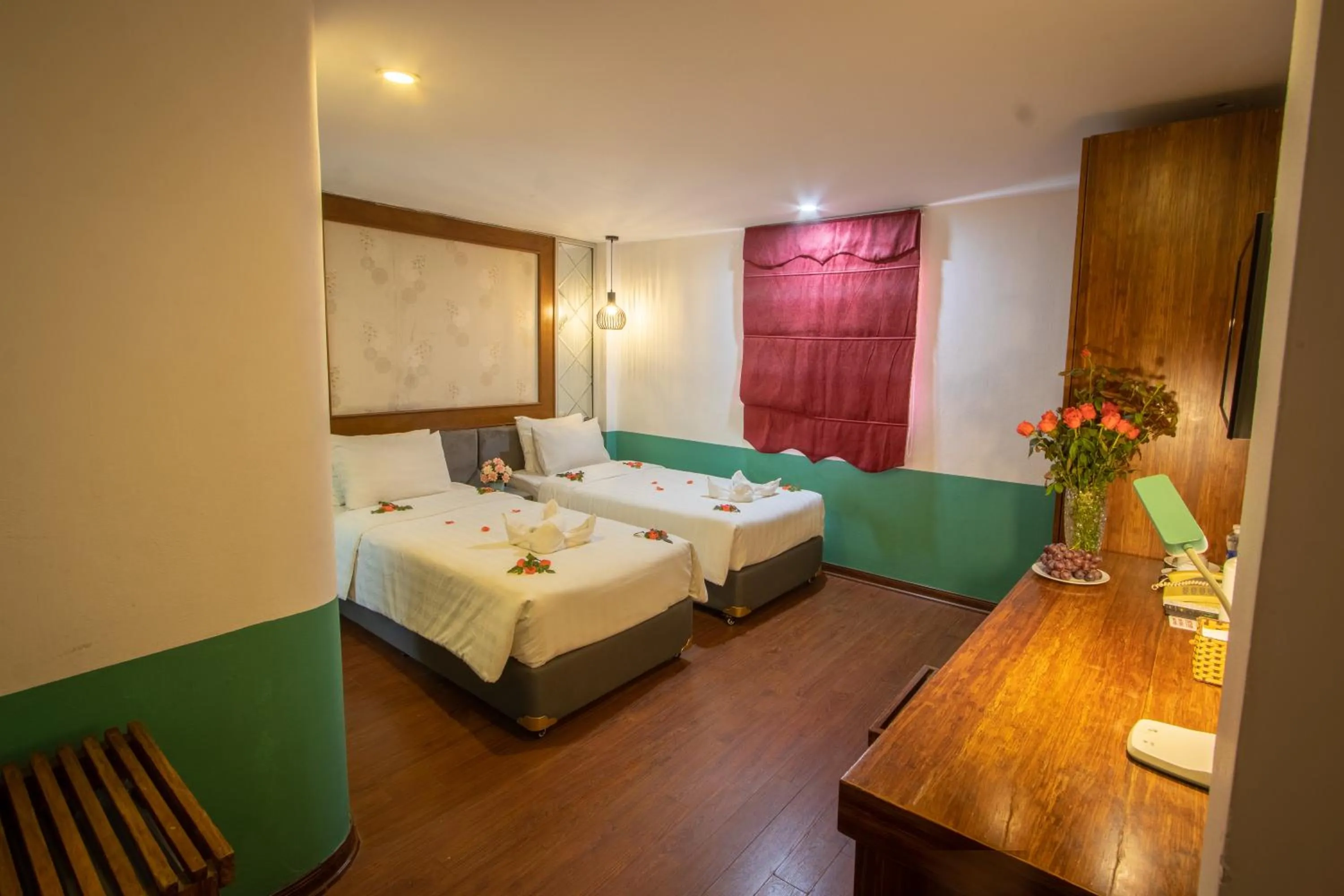 Bed in NT Elysian hotel