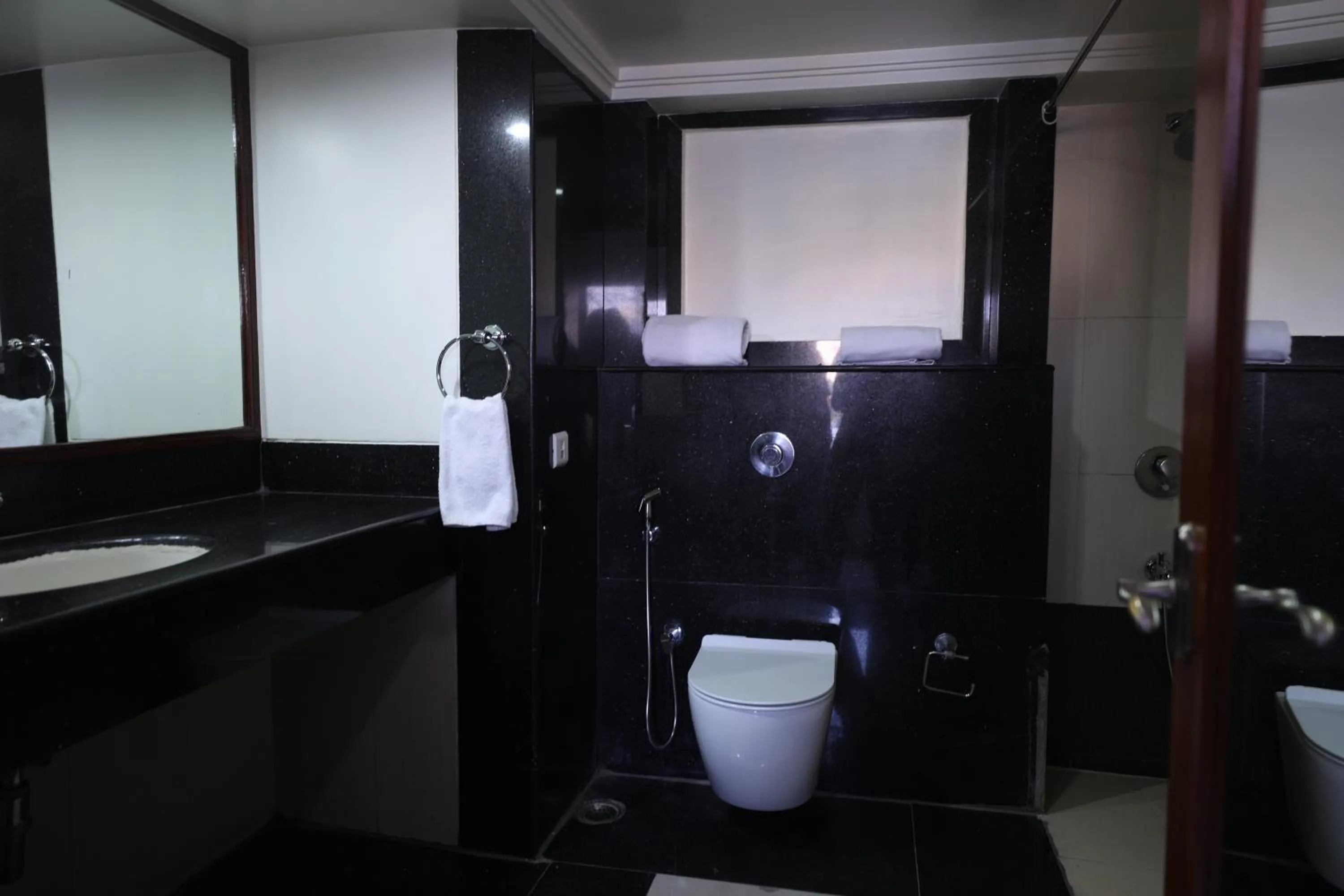 Bathroom in Eastin Hotels- Madhapur