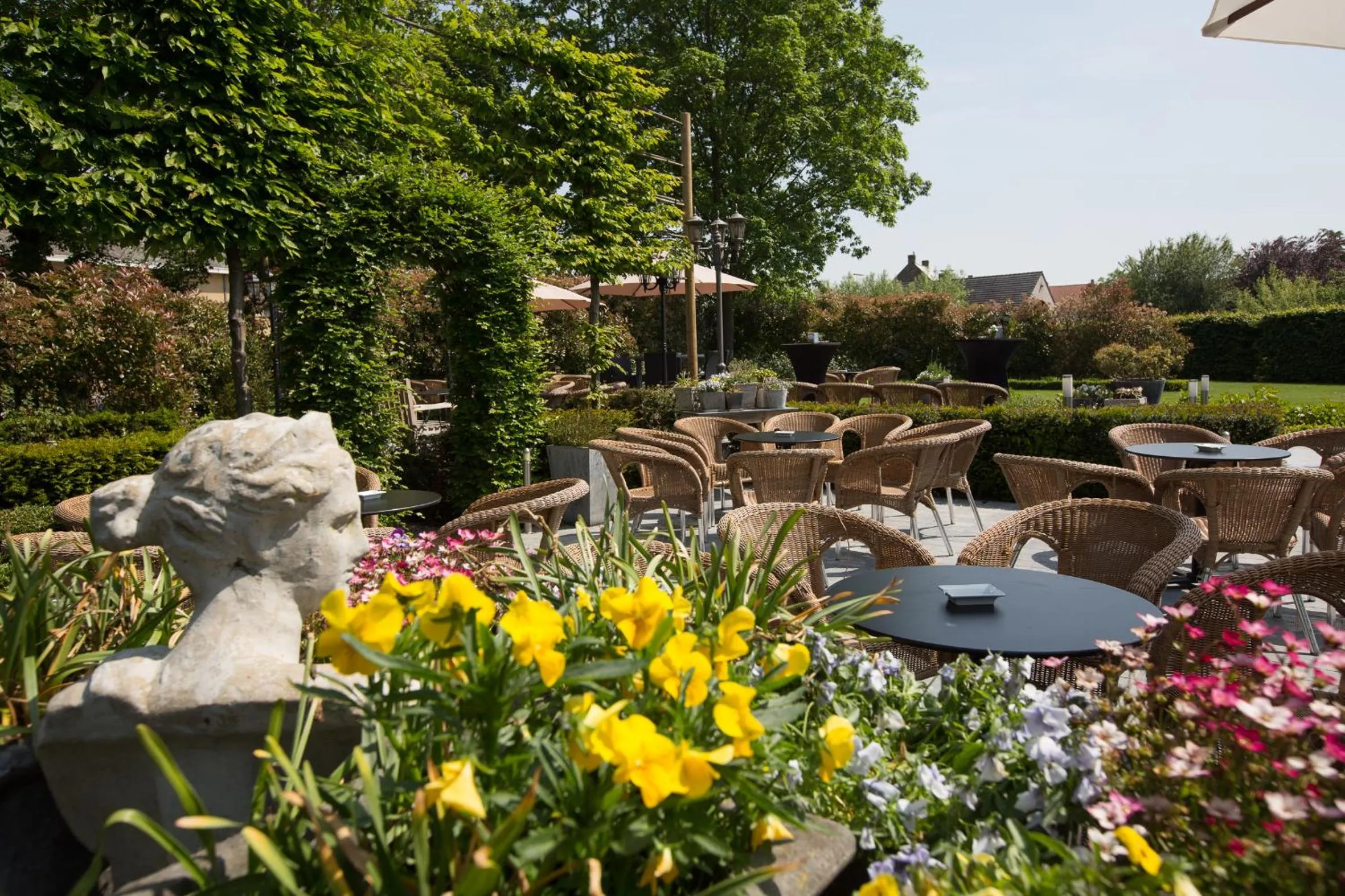 Garden in Hotel De Lissewal