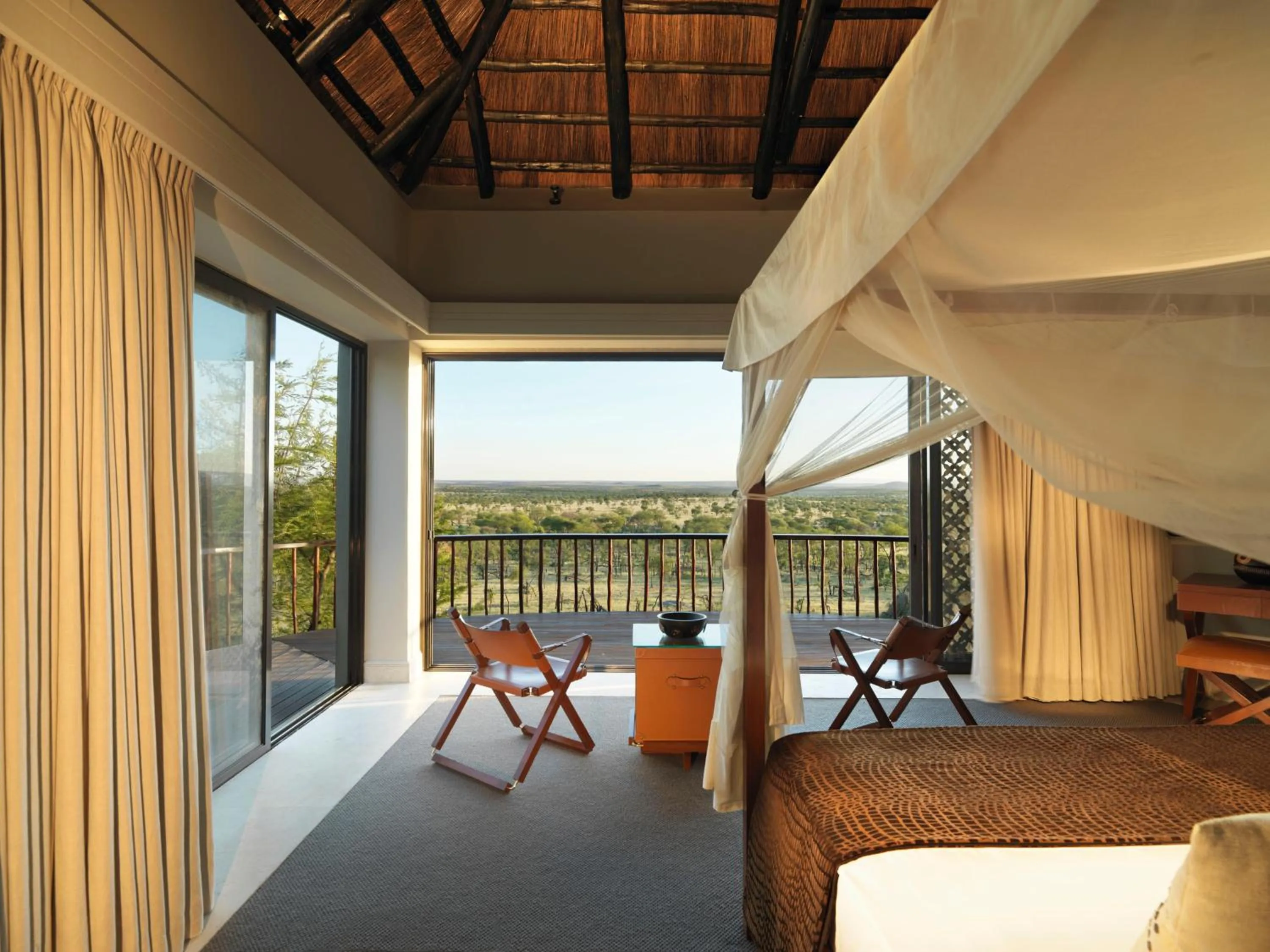 Bedroom in Four Seasons Safari Lodge Serengeti