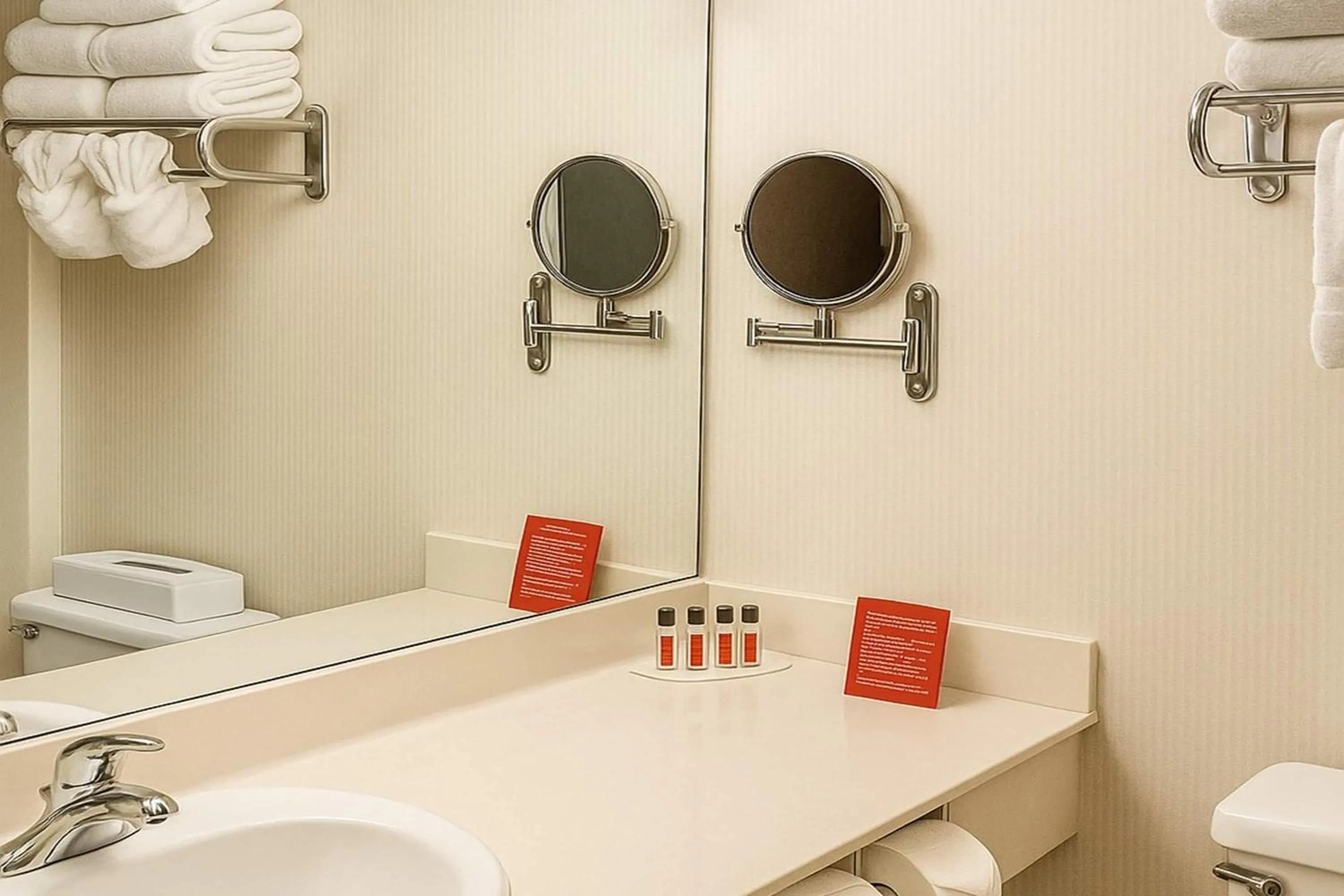 Bathroom in Ramada Plaza by Wyndham Regina Downtown