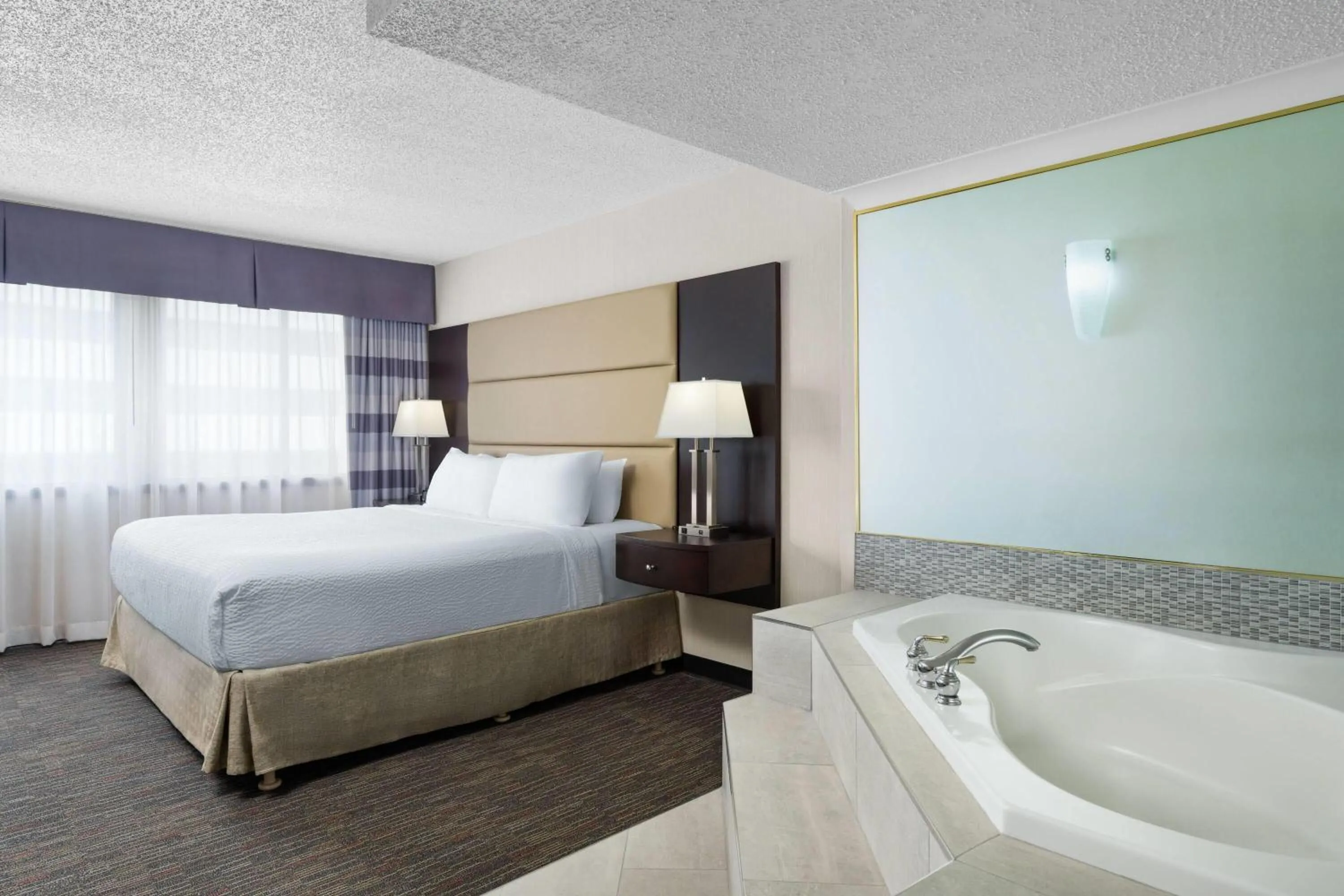 Bath, Bed in Ramada Plaza by Wyndham Regina Downtown