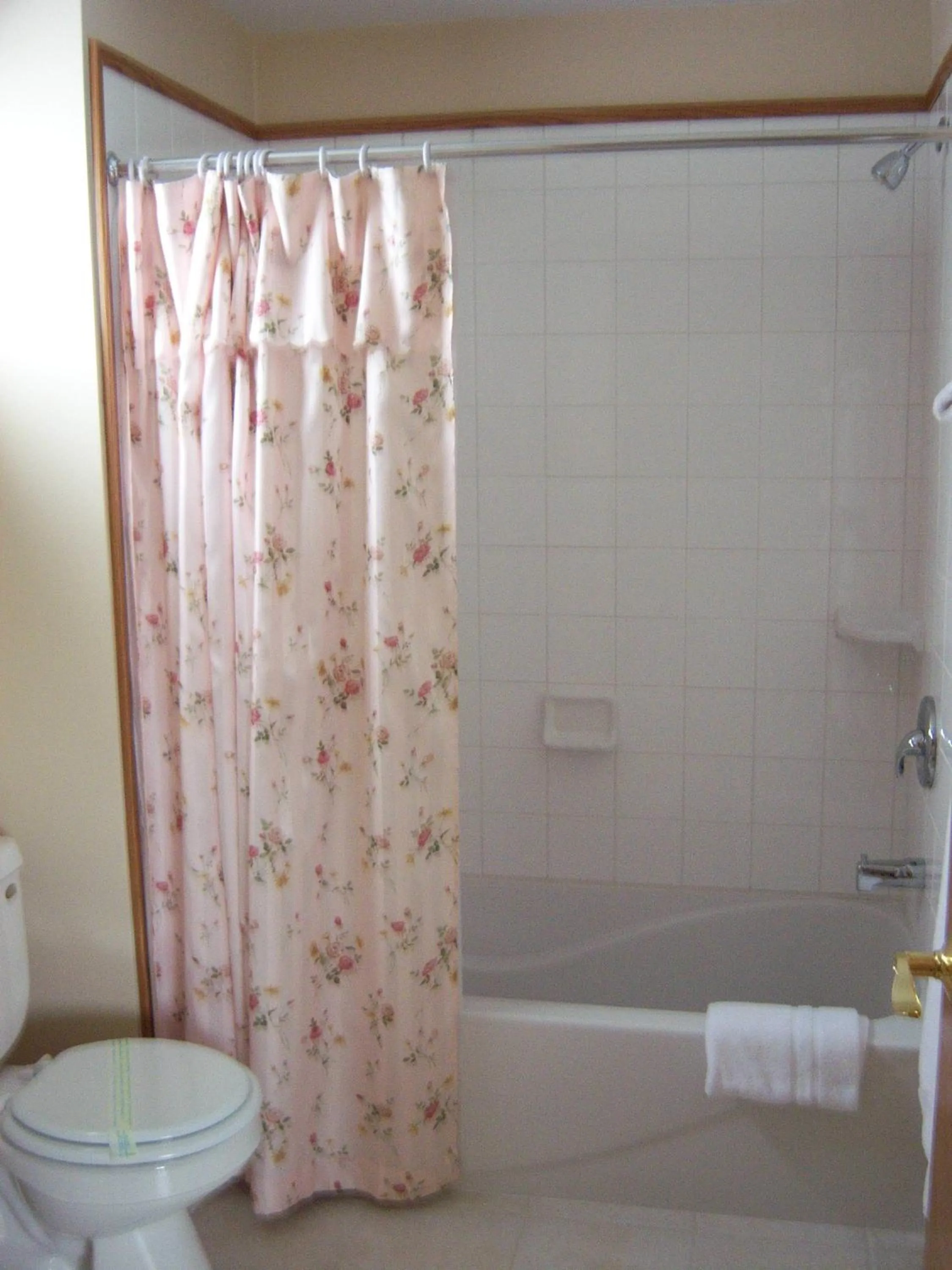 Bathroom in Travelers Inn Motel