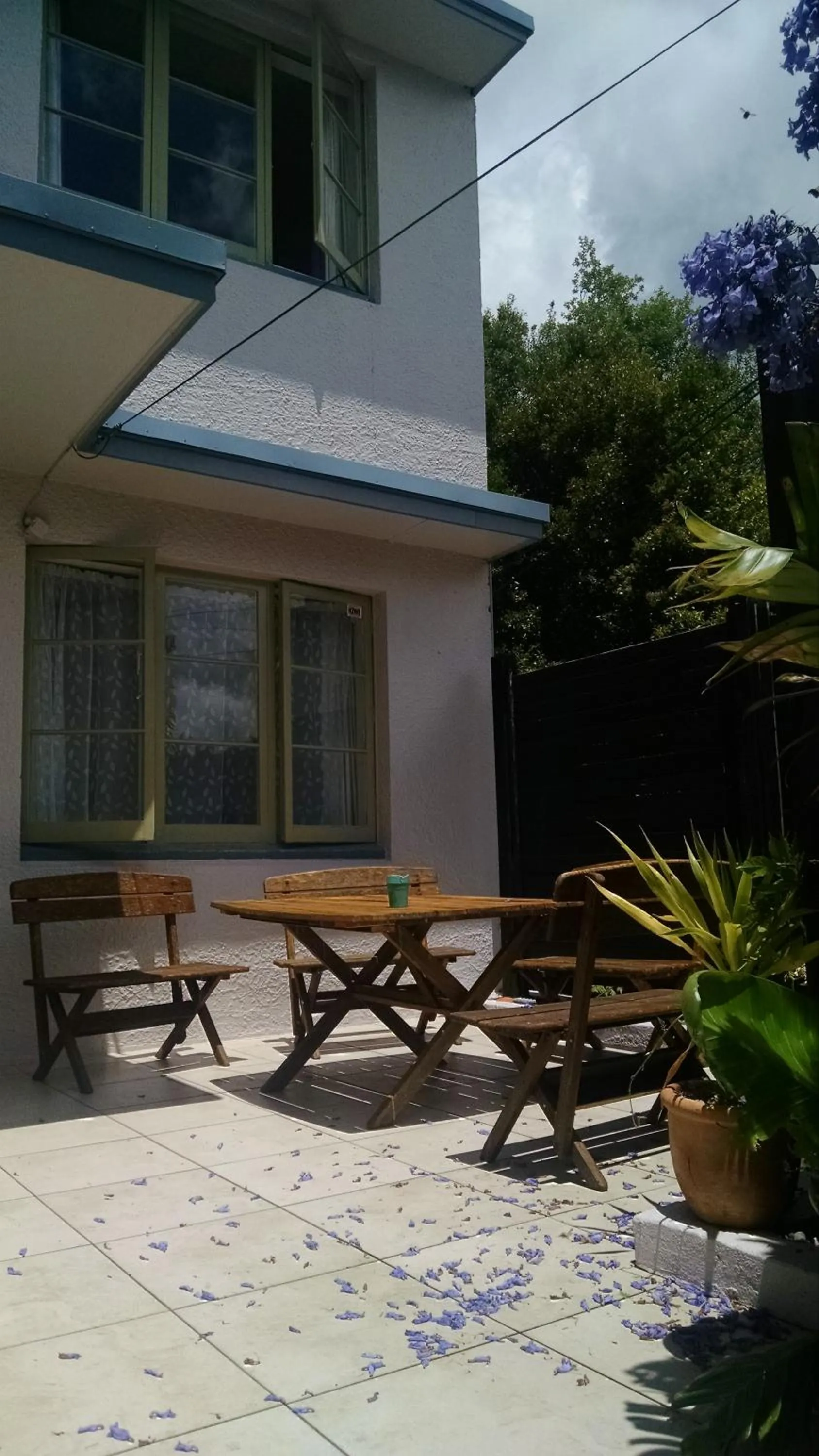 Patio in Kiwi Heritage Homestay