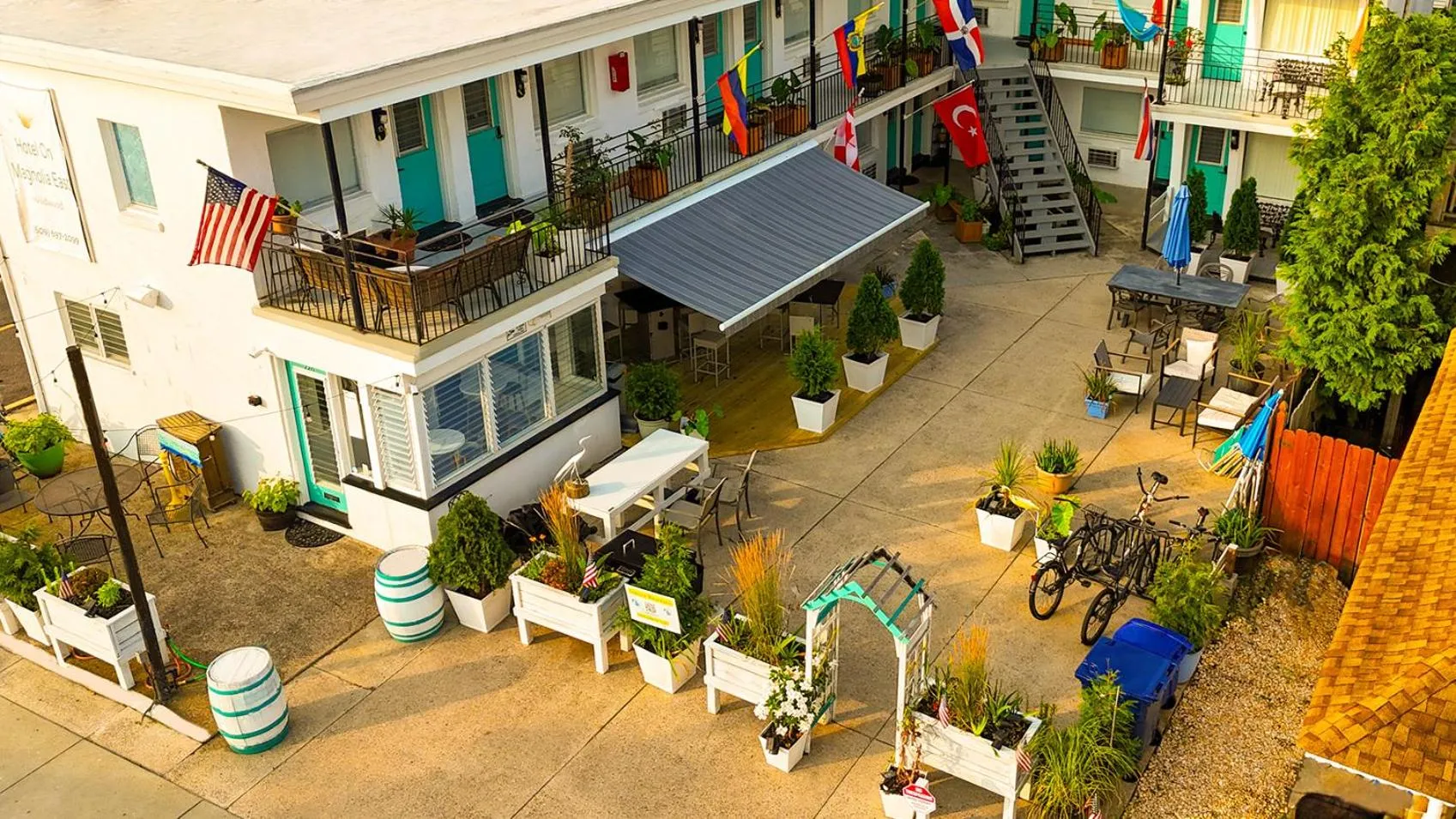 View (from property/room) in Hotel on Magnolia East 'HOME'