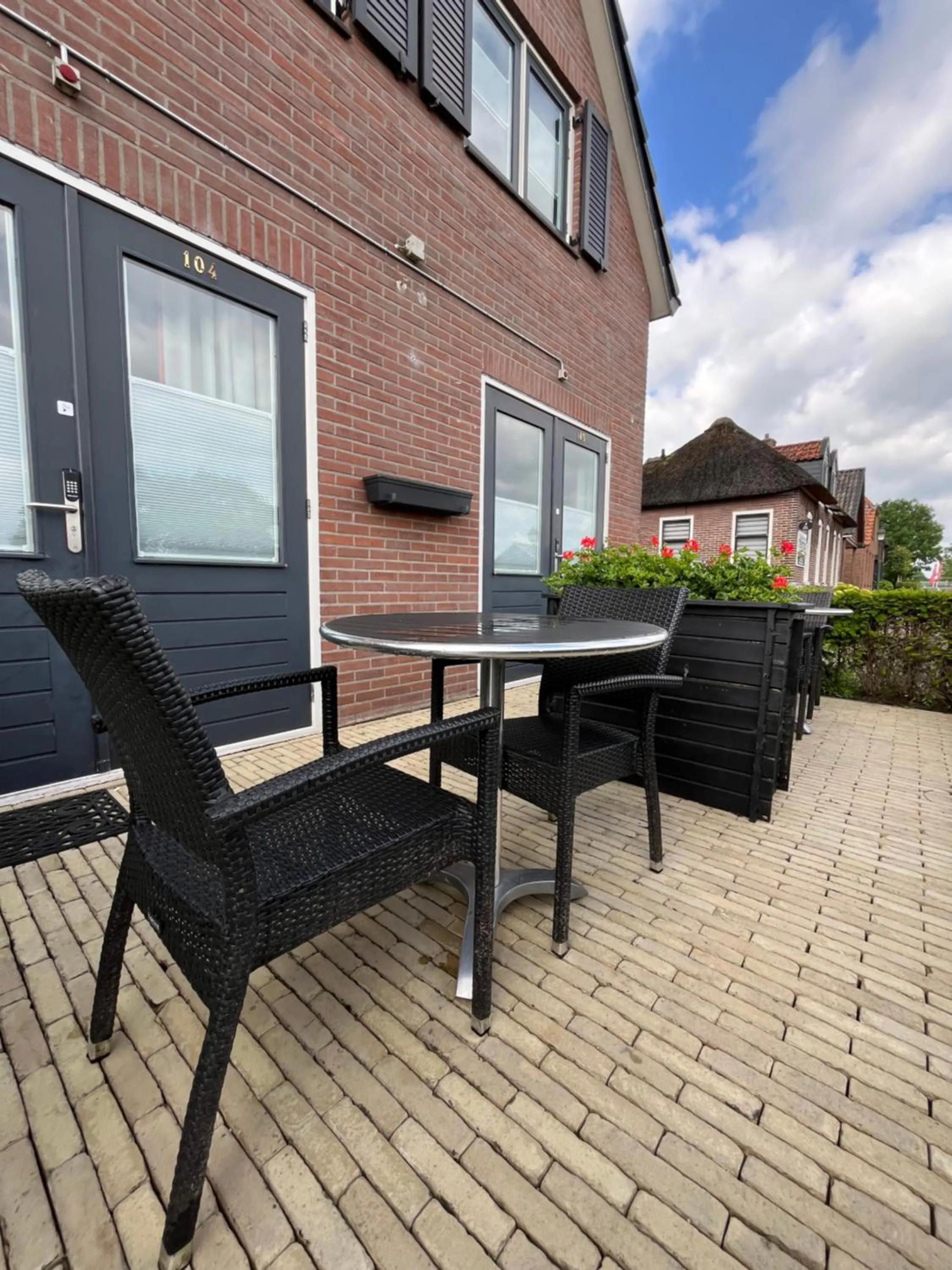 Balcony/Terrace in Giethoorn Old Art Hotel