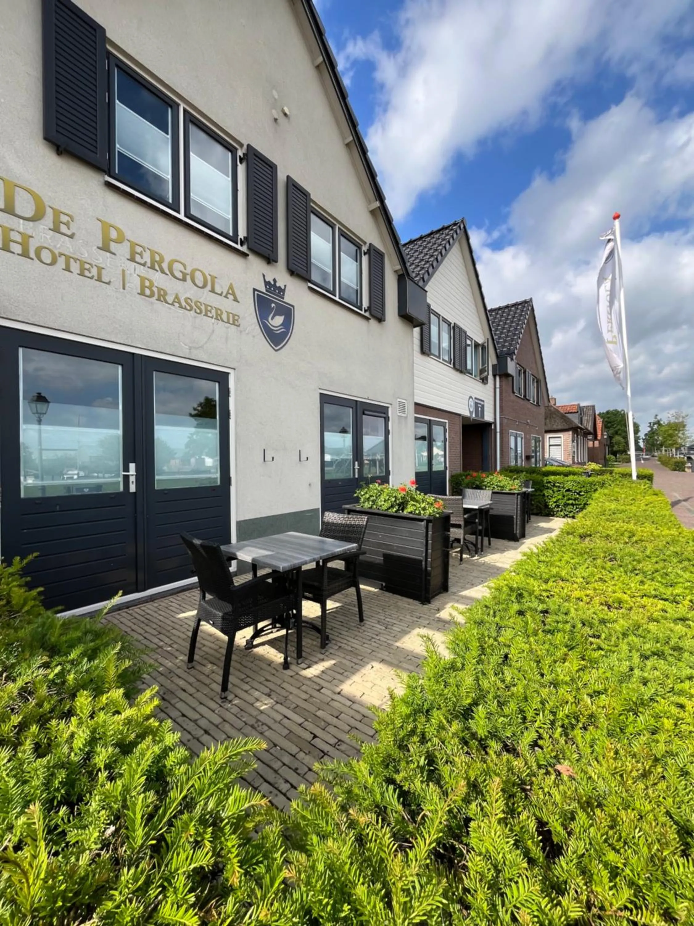 Balcony/Terrace in Giethoorn Old Art Hotel