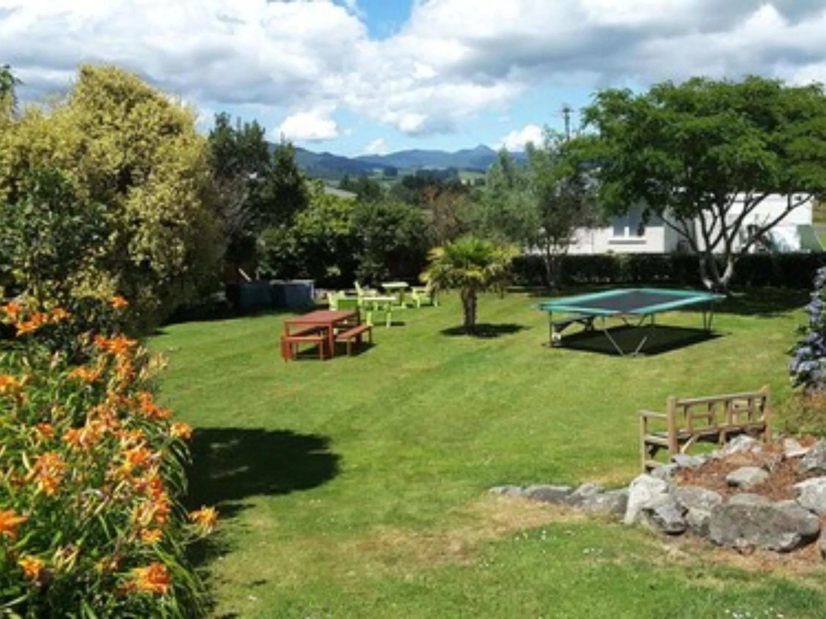 Children play ground in Palm Motel Waihi