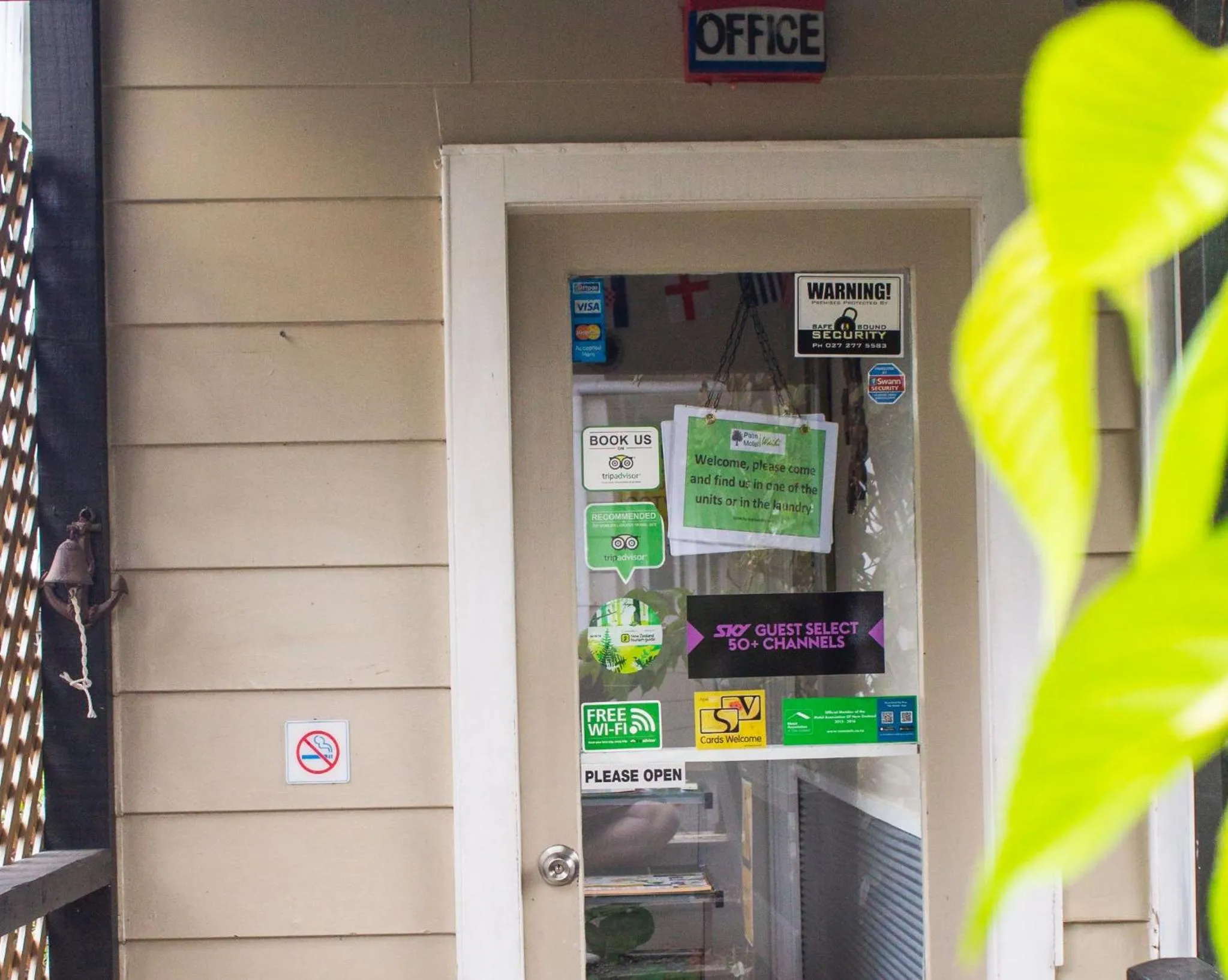 Lobby or reception in Palm Motel Waihi