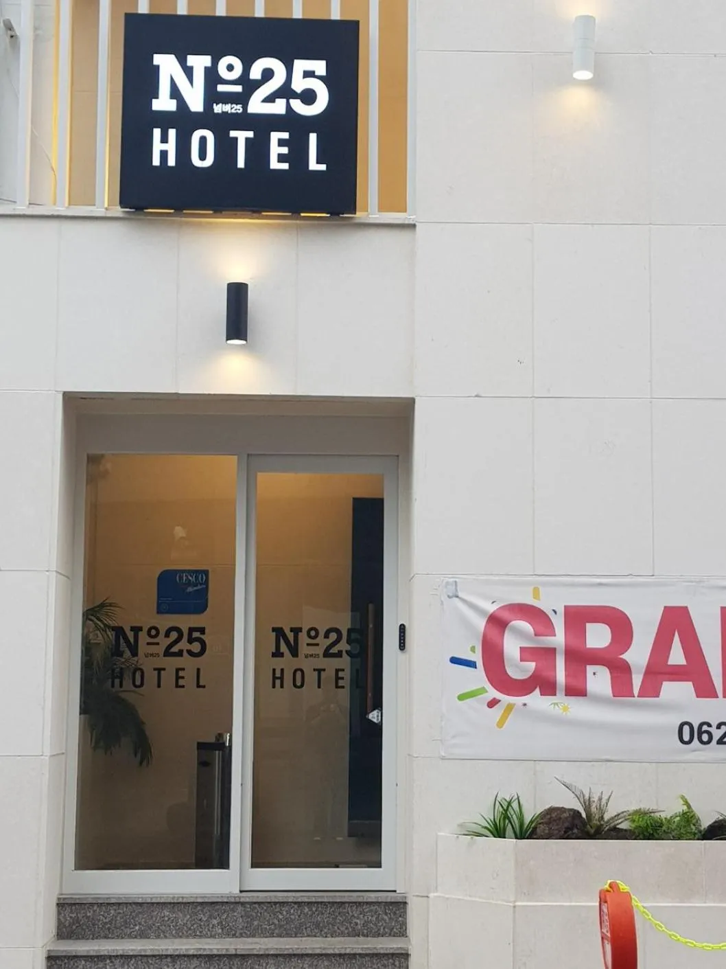 Property building in Number 25 Hotel