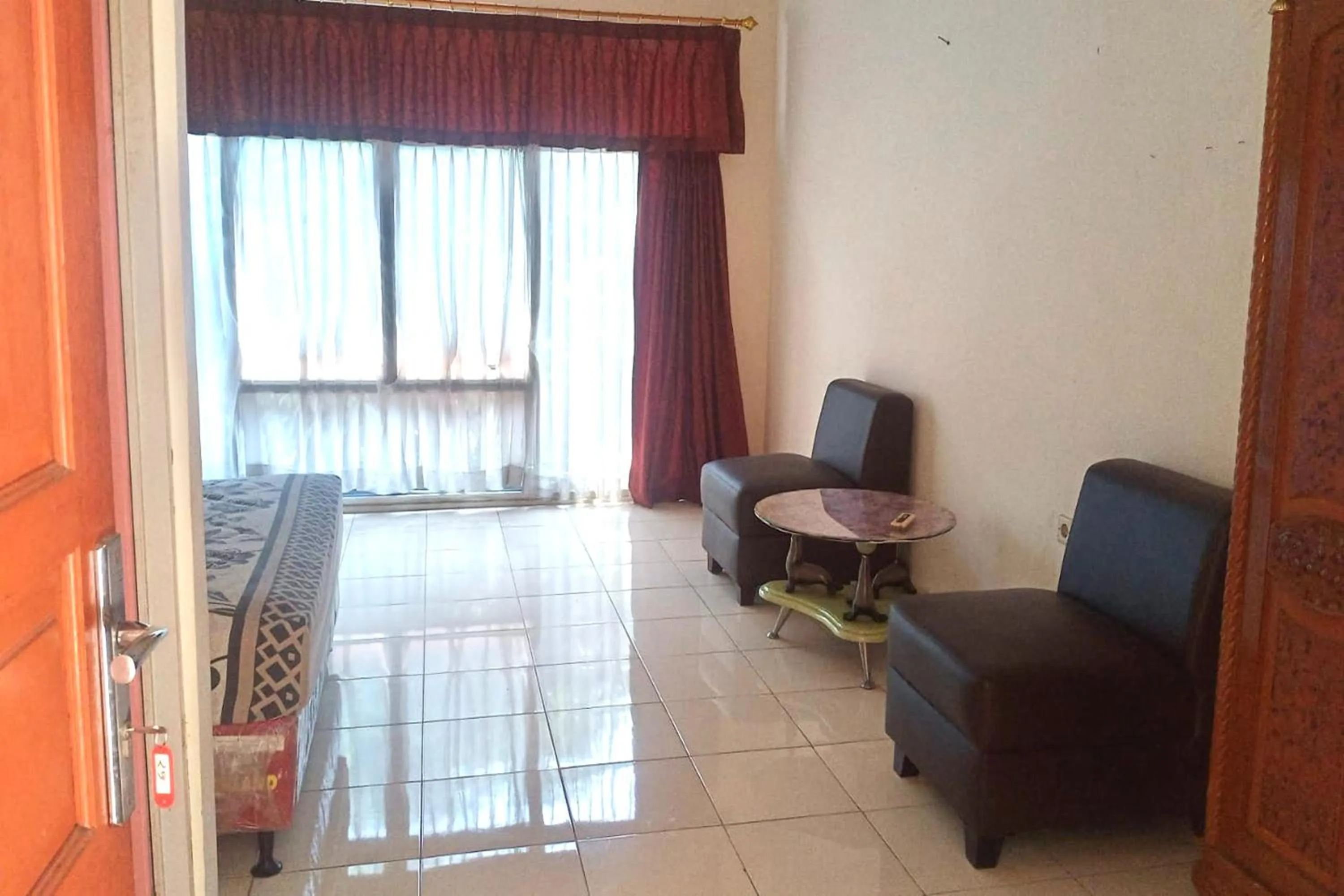 Seating area in Aryani Suites Syariah