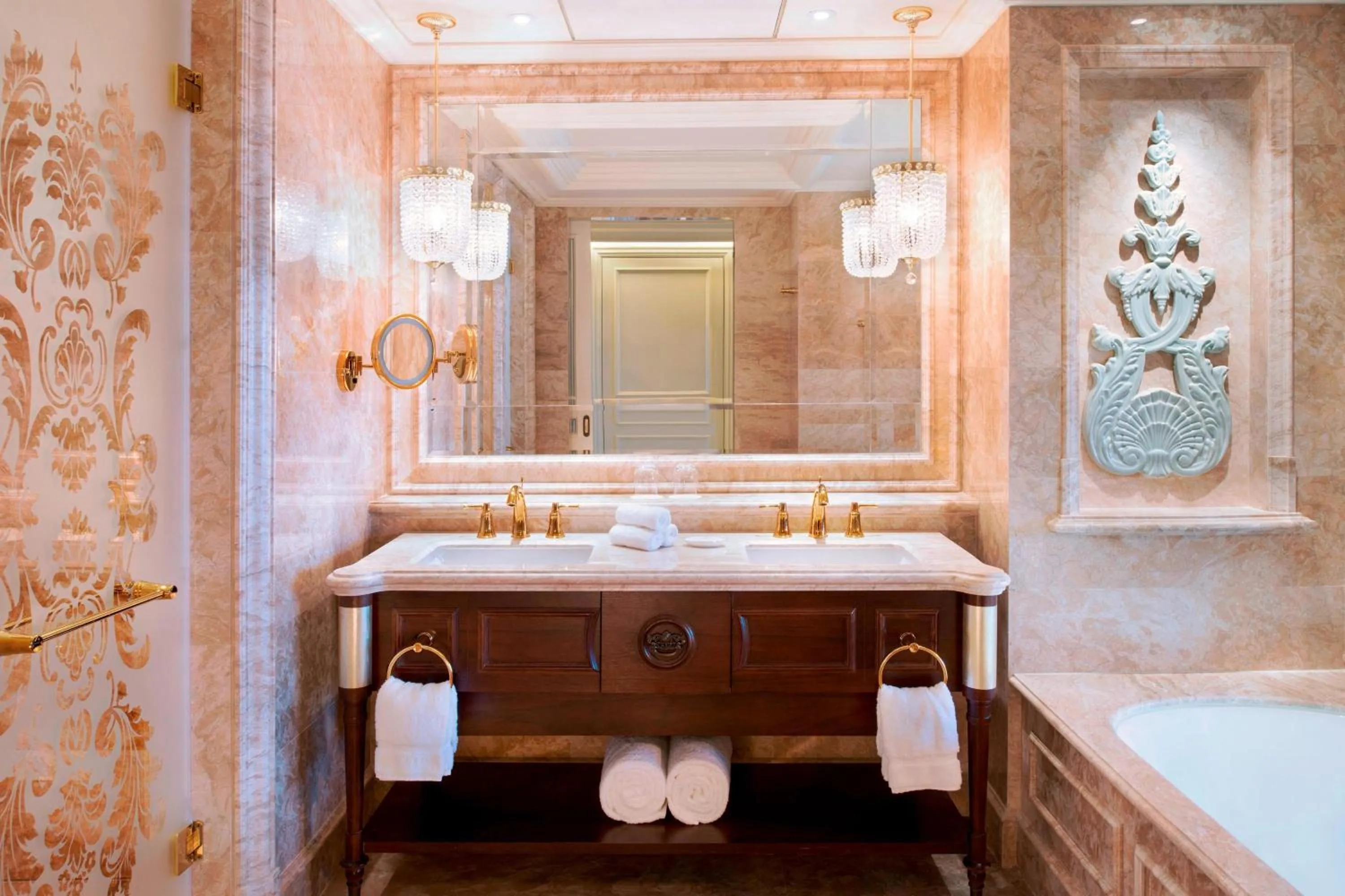 Bathroom in The Castle Hotel, a Luxury Collection Hotel, Dalian