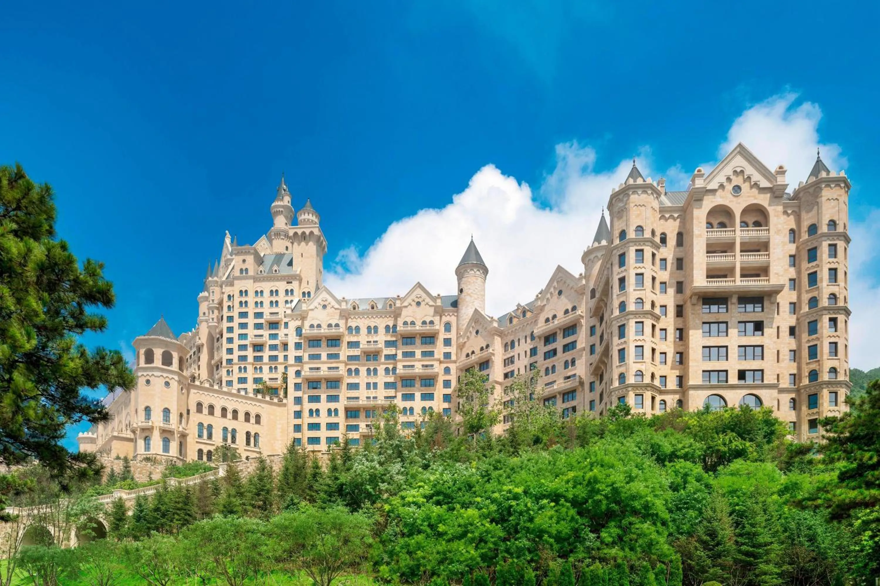 Property building in The Castle Hotel, a Luxury Collection Hotel, Dalian