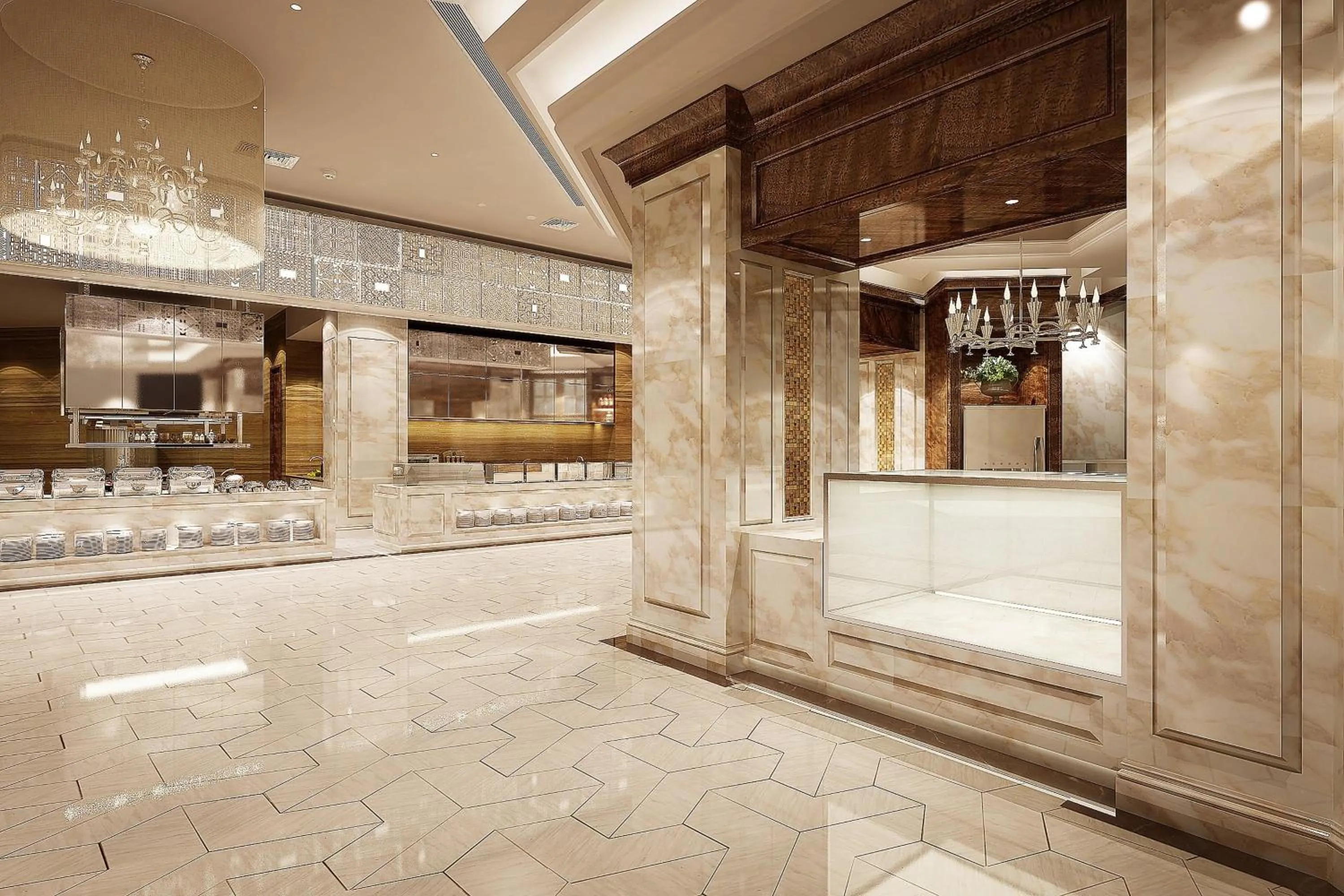 Restaurant/places to eat in The Castle Hotel, a Luxury Collection Hotel, Dalian