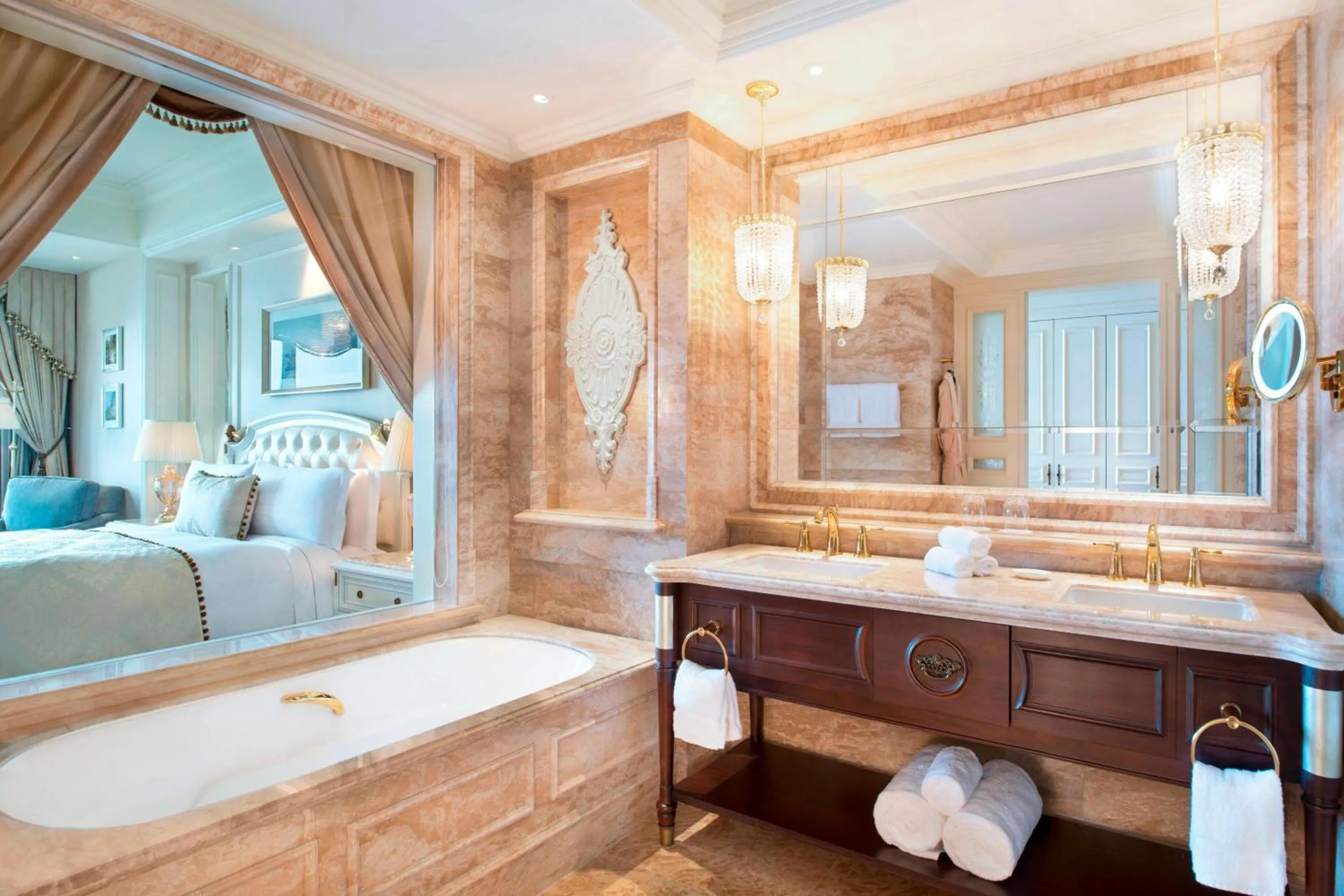Bathroom in The Castle Hotel, a Luxury Collection Hotel, Dalian