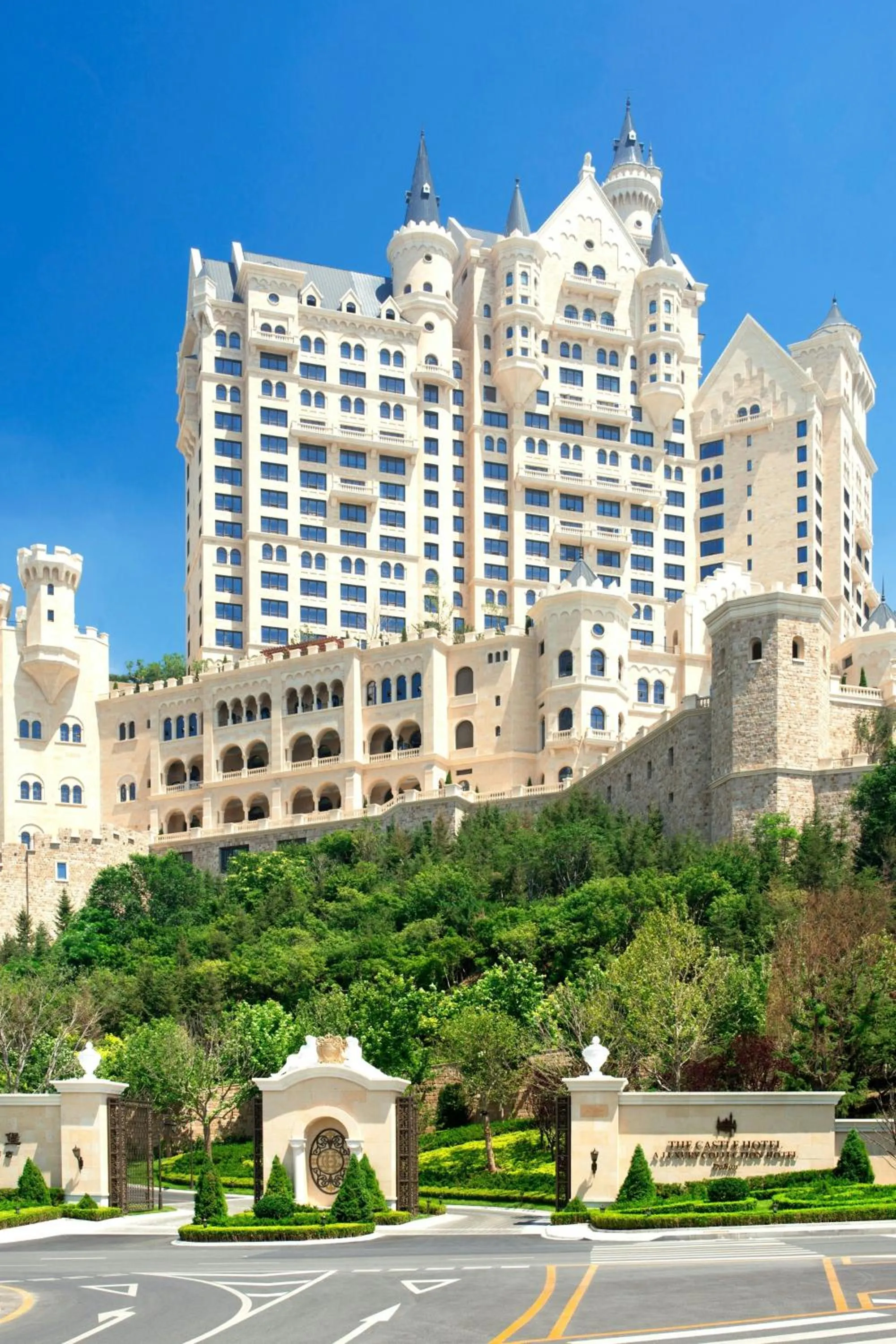 Property building in The Castle Hotel, a Luxury Collection Hotel, Dalian
