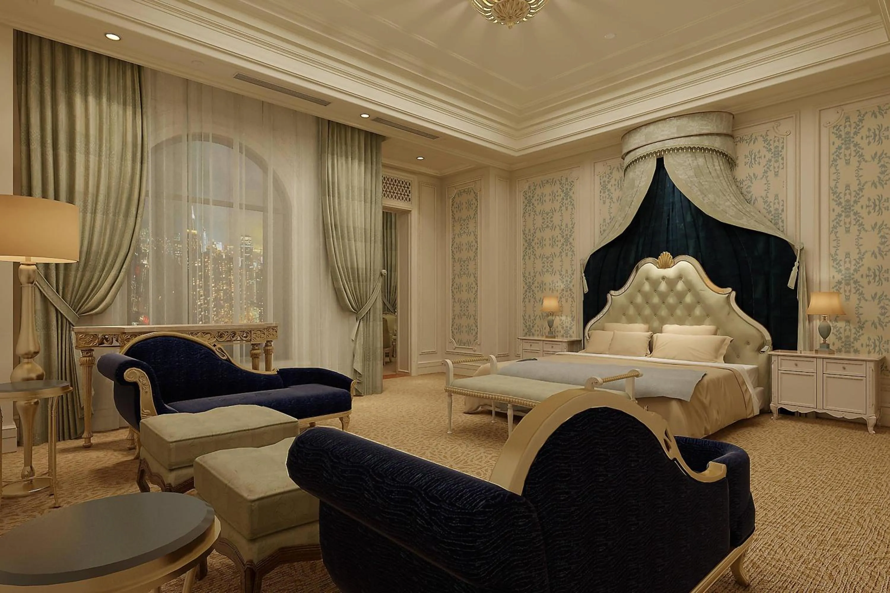 Photo of the whole room, Bed in The Castle Hotel, a Luxury Collection Hotel, Dalian