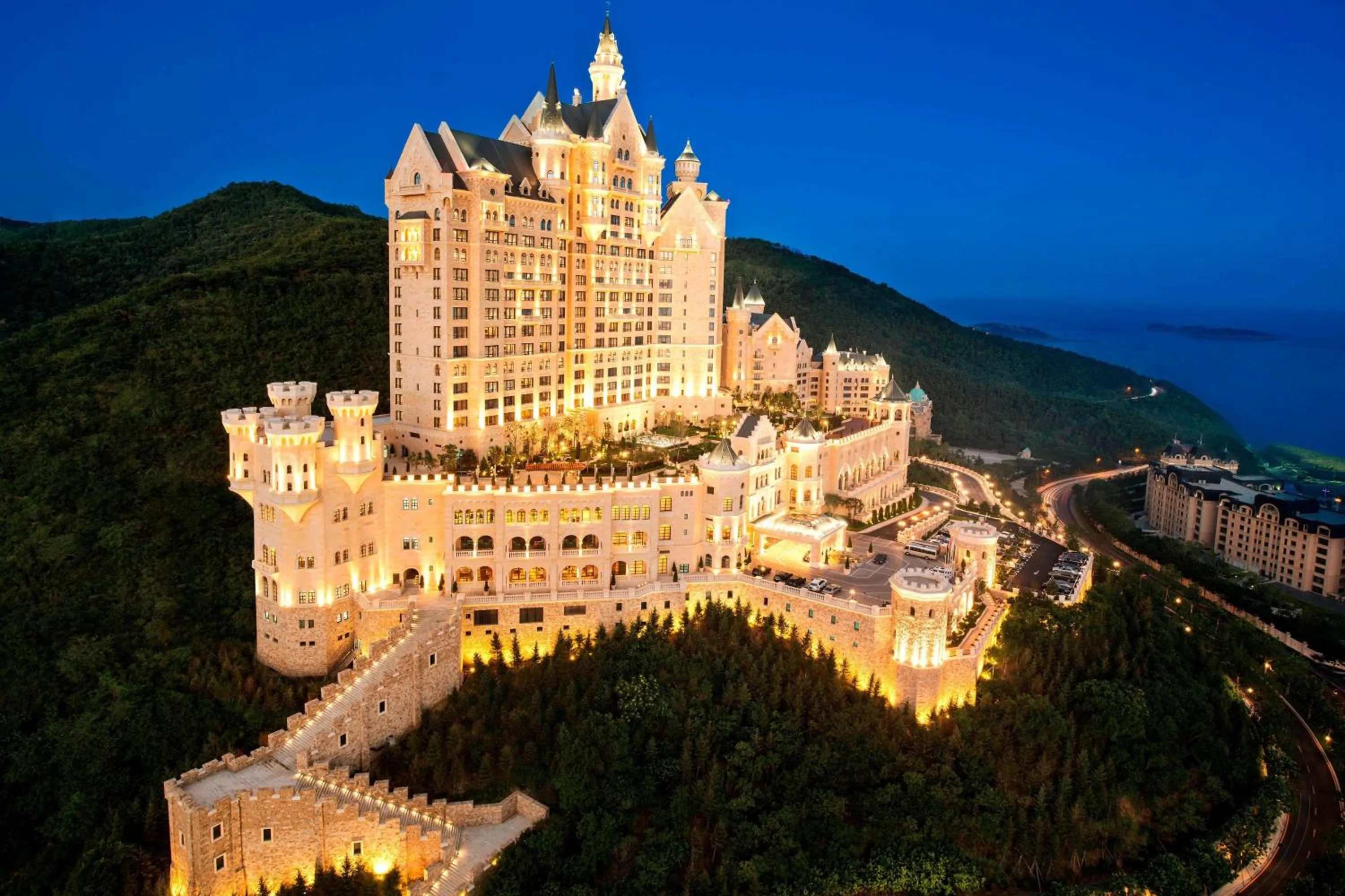 Property building in The Castle Hotel, a Luxury Collection Hotel, Dalian