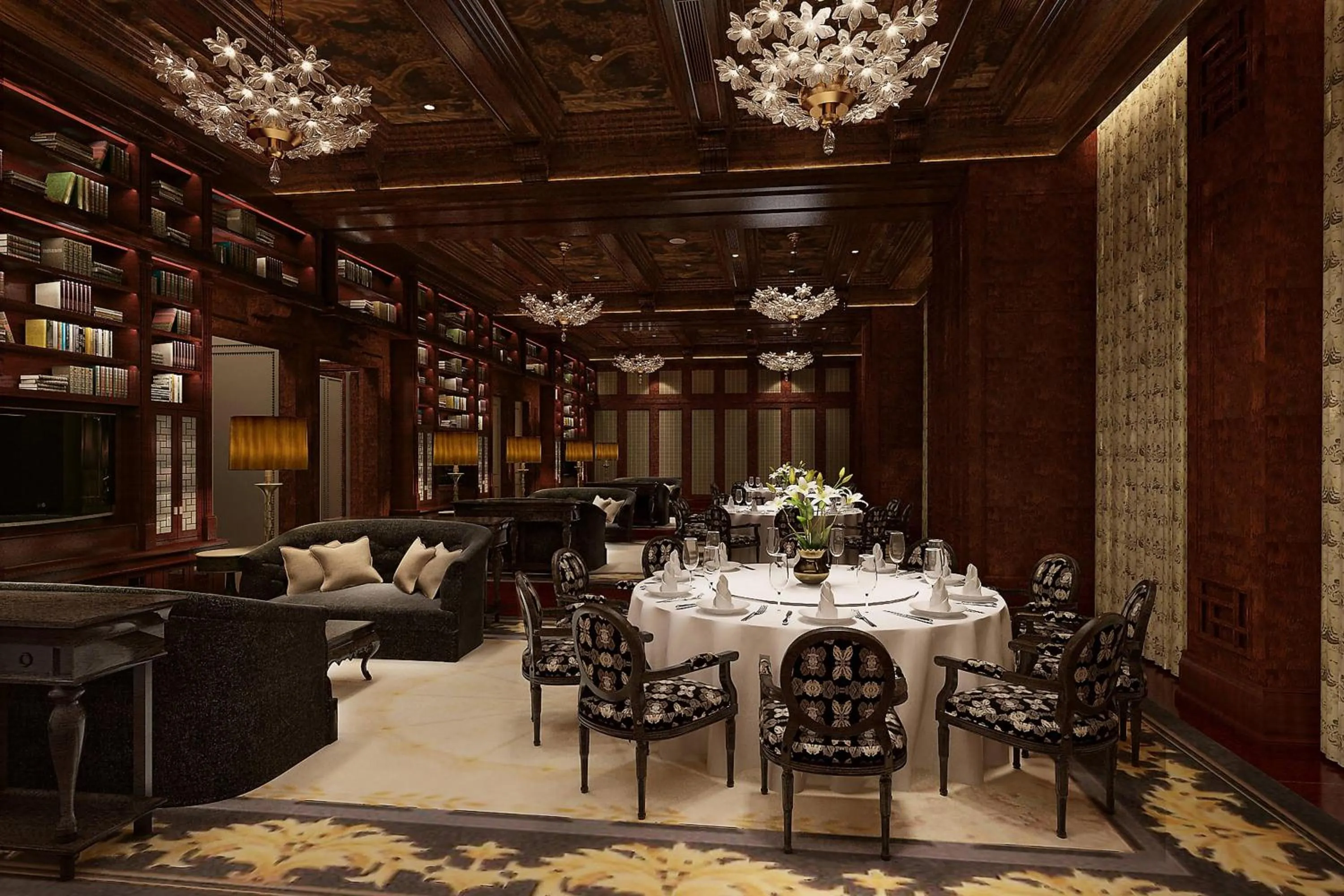 Restaurant/places to eat in The Castle Hotel, a Luxury Collection Hotel, Dalian