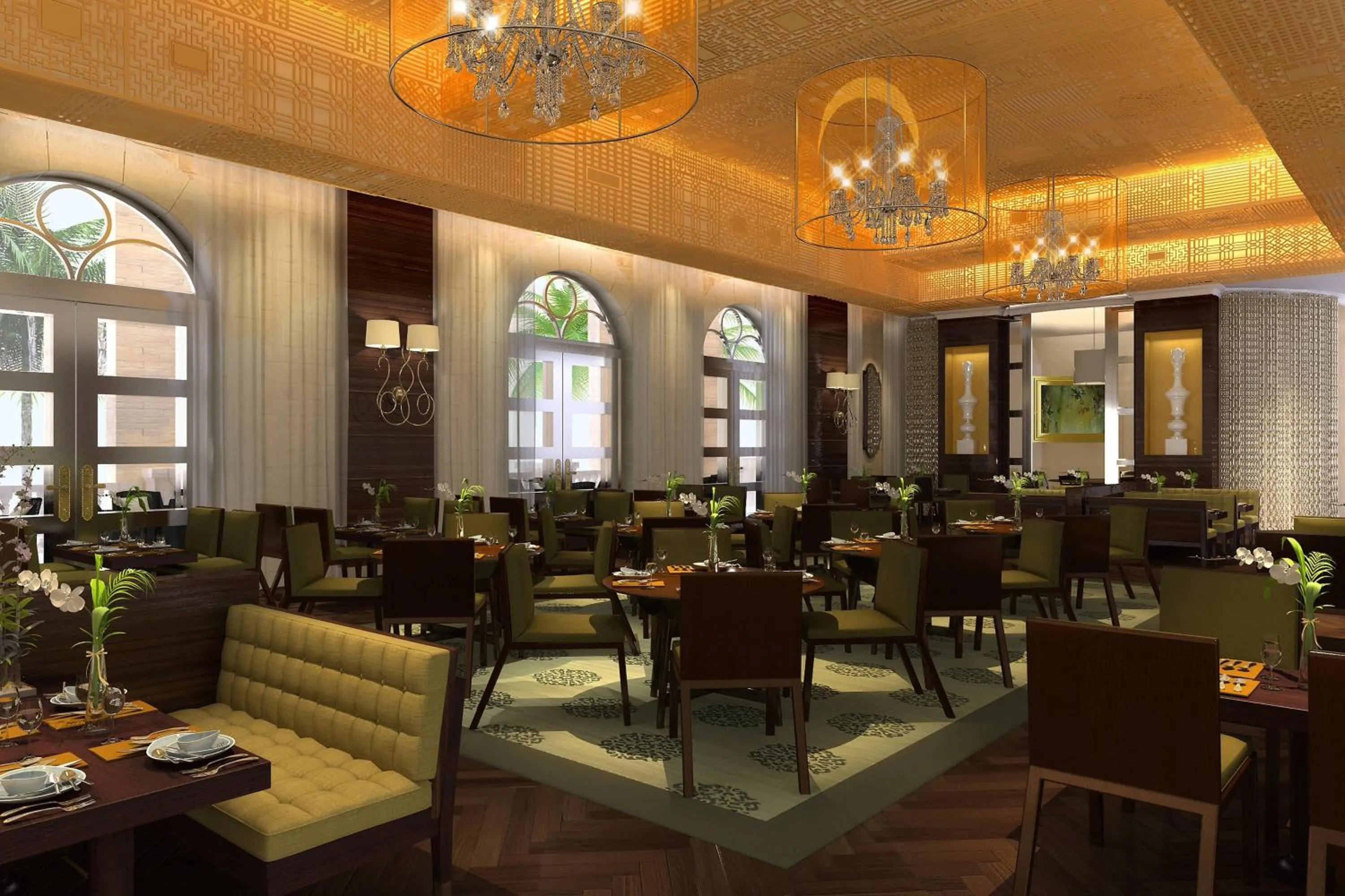 Restaurant/places to eat in The Castle Hotel, a Luxury Collection Hotel, Dalian