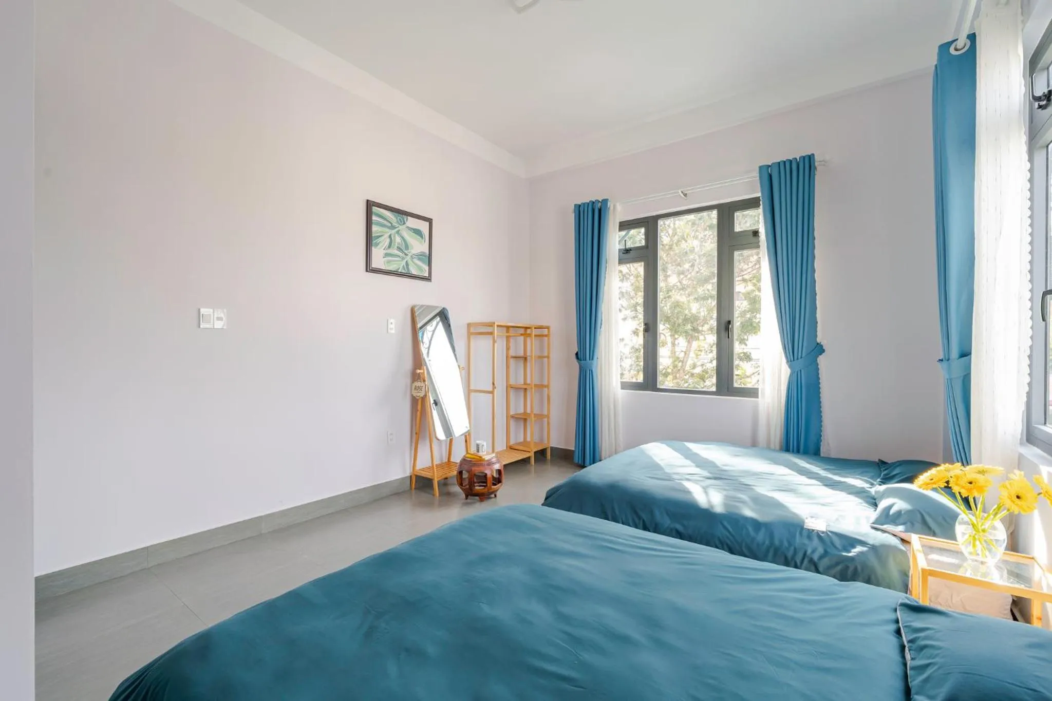 Bed in Kim Little Hotel Dalat