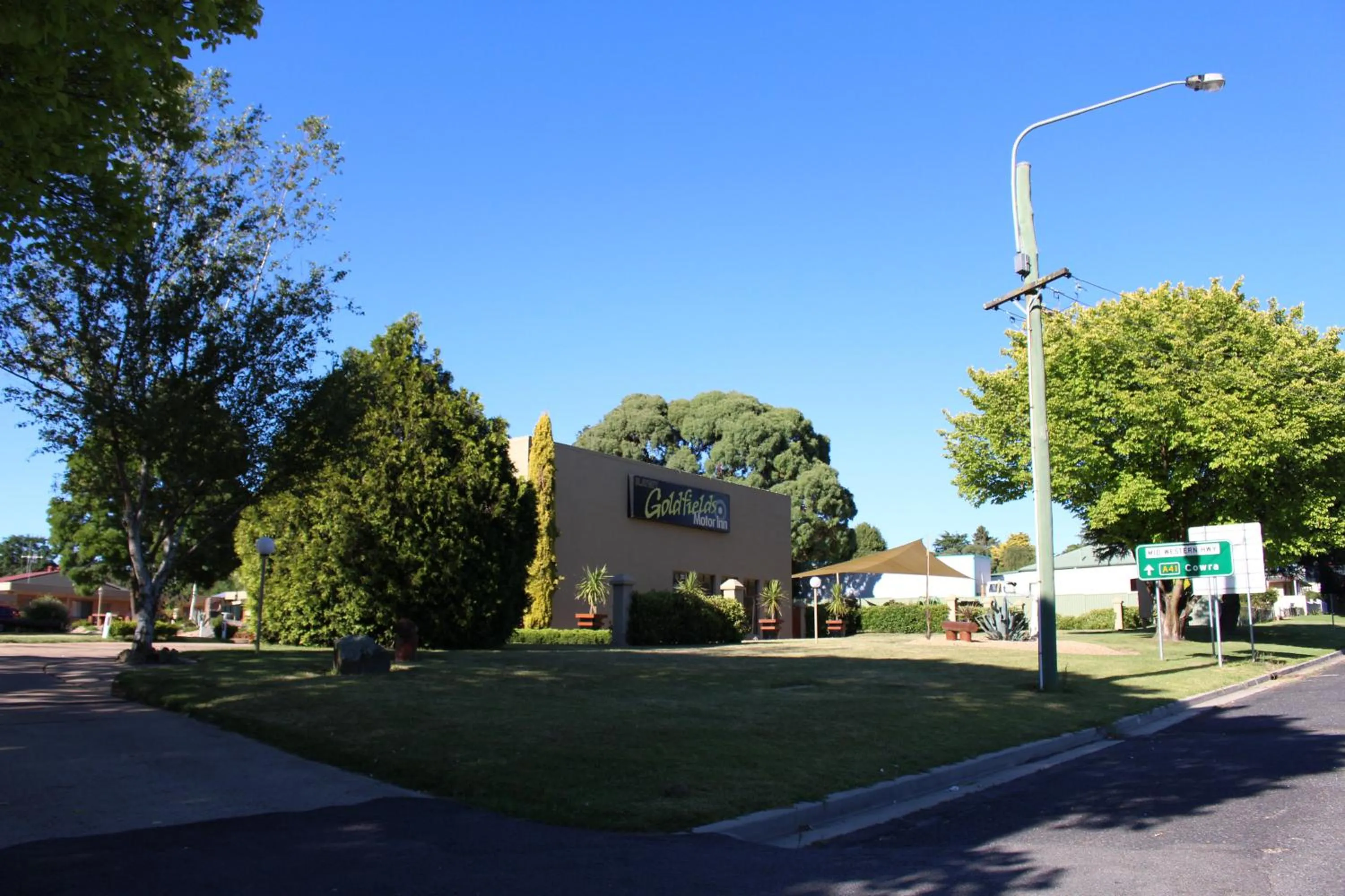 Facade/entrance in Goldfields Motel