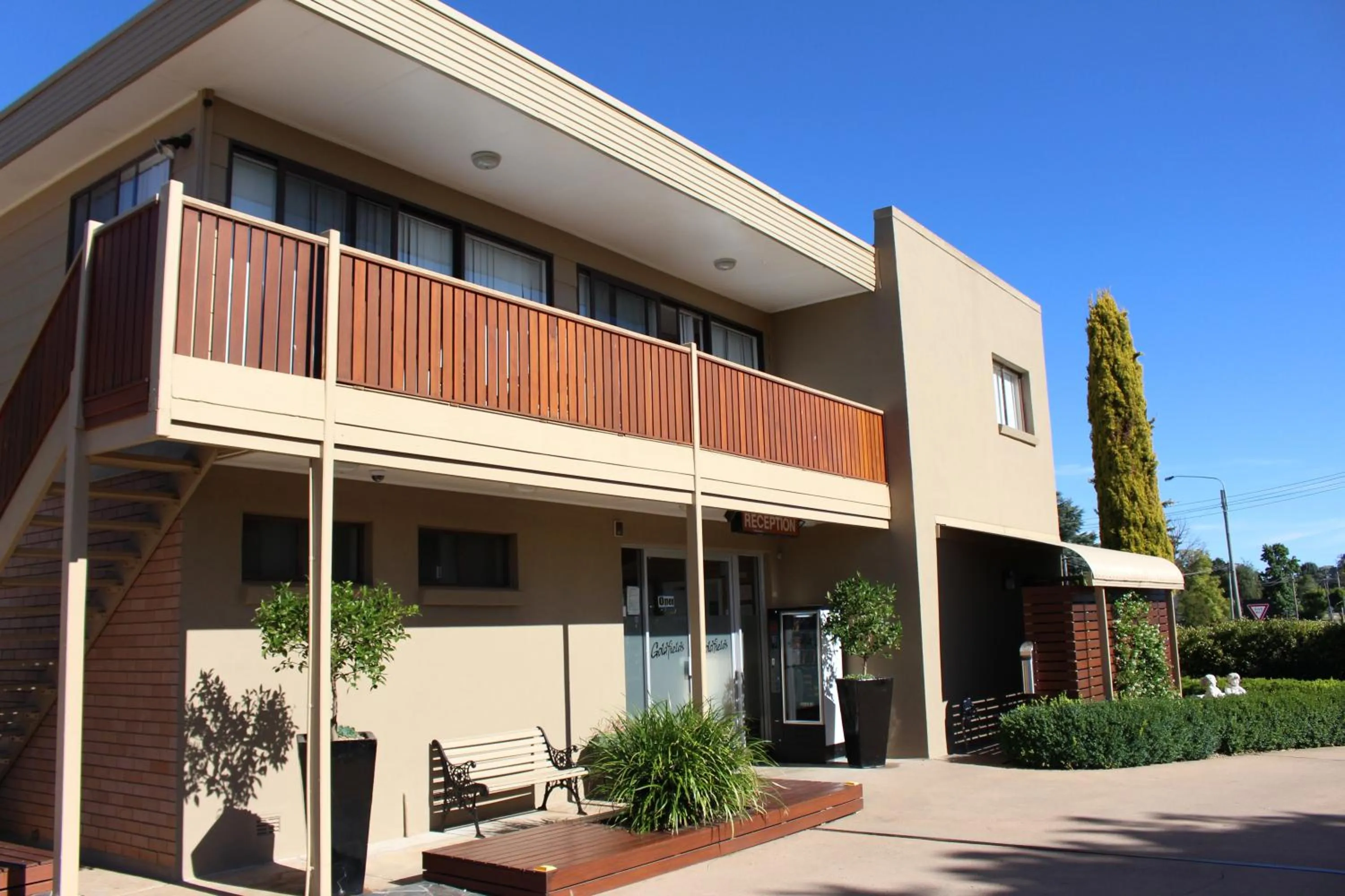 Property building in Goldfields Motel